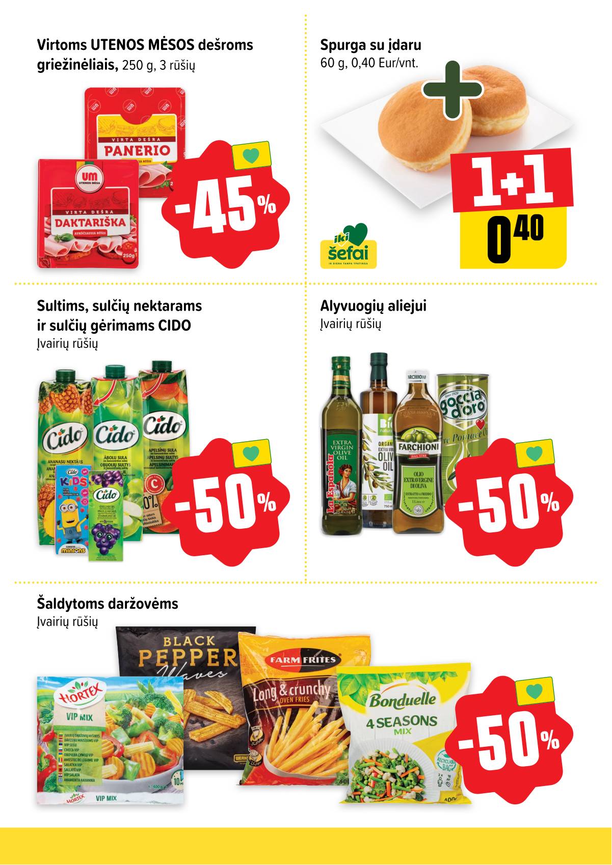 Iki - Specialūs pasiūlymai IKI Medvėgalio parduotuvės klientams 3 puslapis