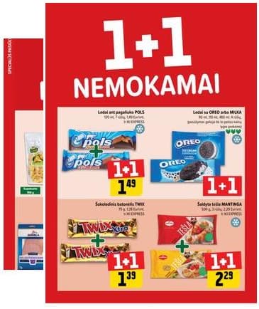 Iki - "IKI" 1+1 nuolaidų leidinys "Daugiau yra pigiau" 2026-02-16 – 2026-02-22