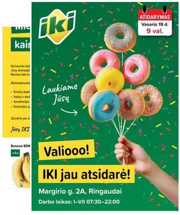 Iki - Specialūs pasiūlymai IKI Ringaudai parduotuvės klientams 2026-02-19 – 2026-02-22
