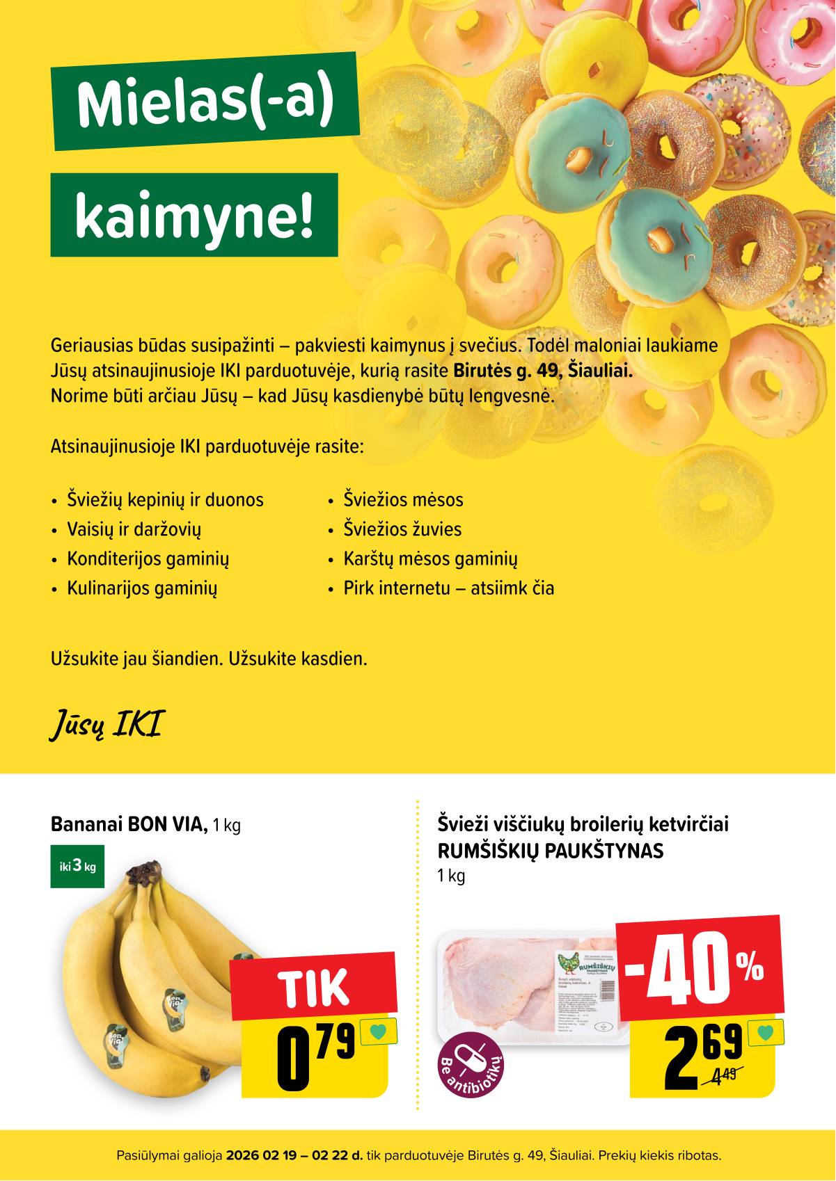 Iki - Specialūs pasiūlymai IKI Ringaudai parduotuvės klientams 2 puslapis