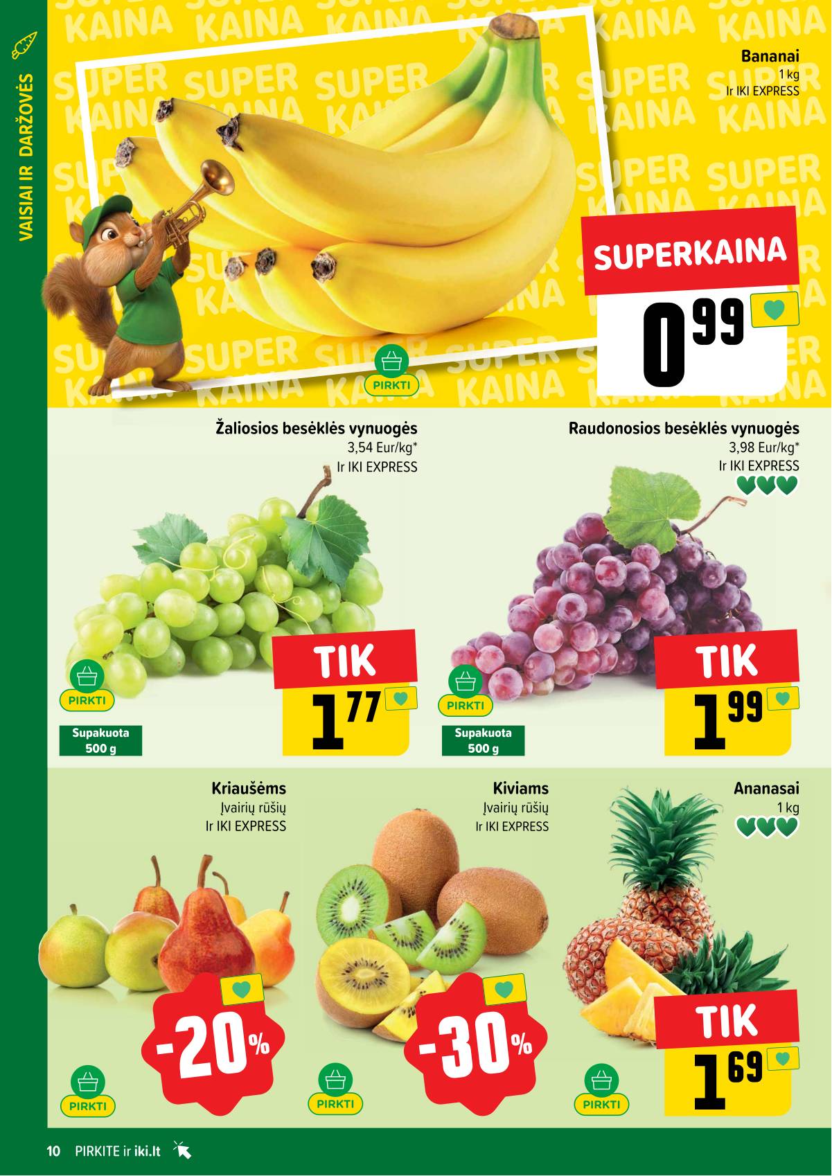 Iki - IKI akcijų leidinys 10 puslapis