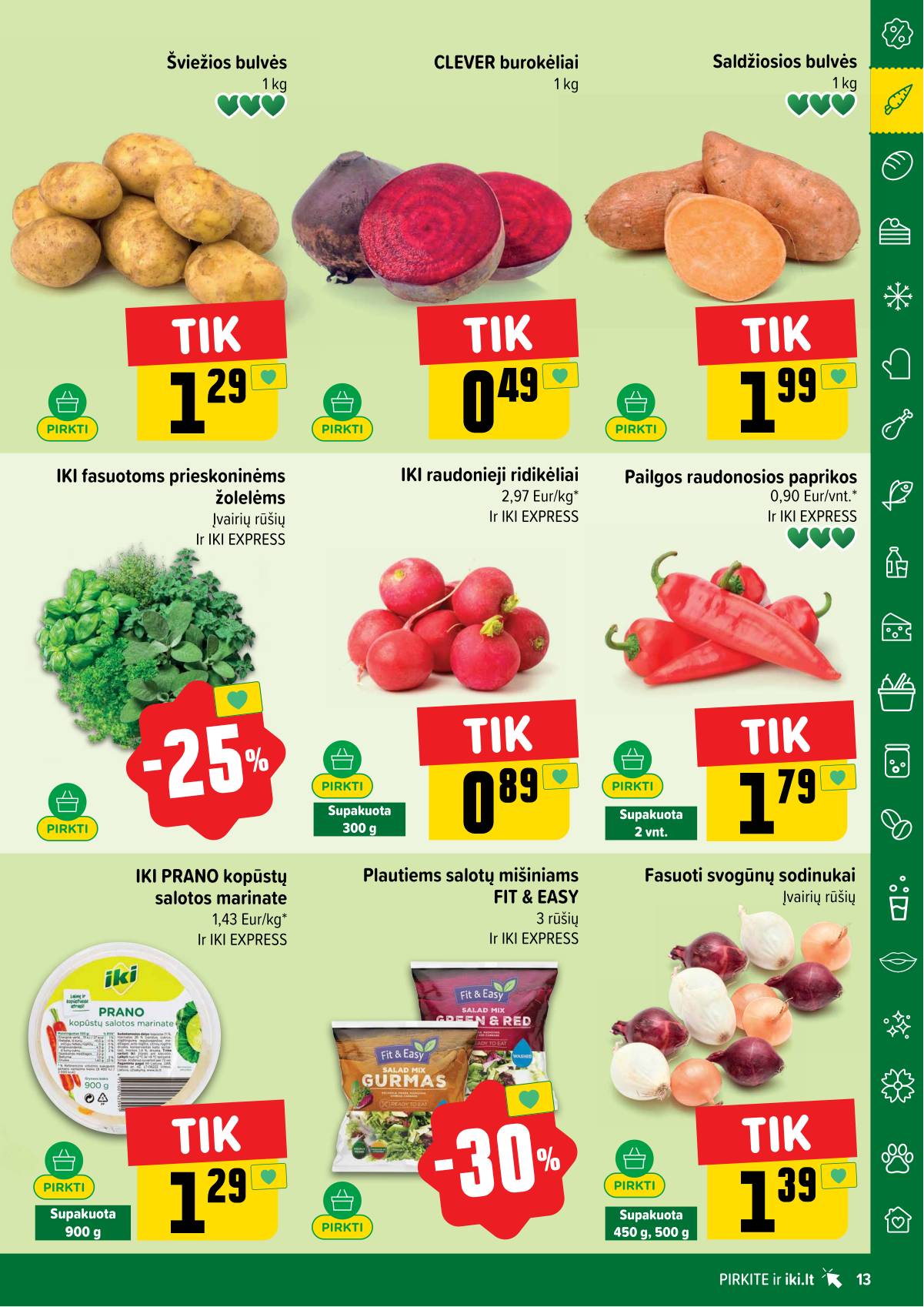 Iki - IKI akcijų leidinys 13 puslapis