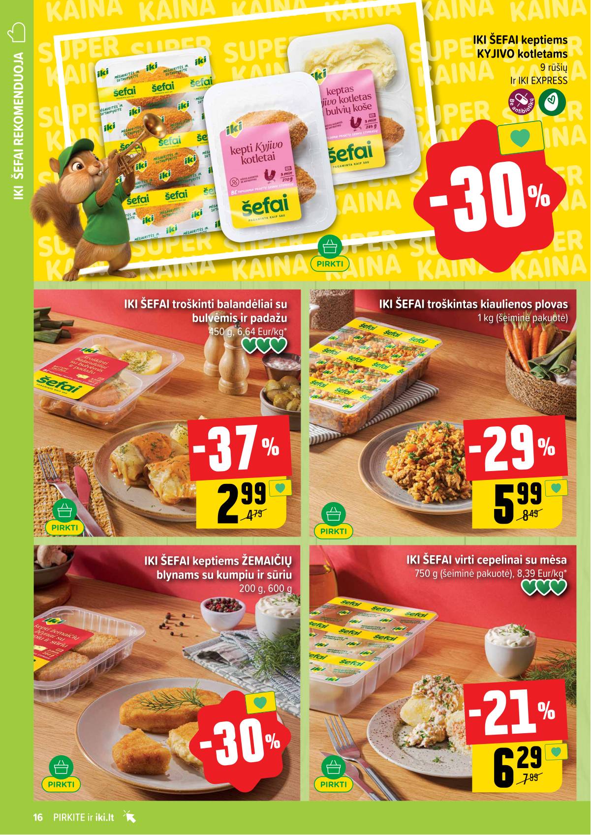 Iki - IKI akcijų leidinys 16 puslapis