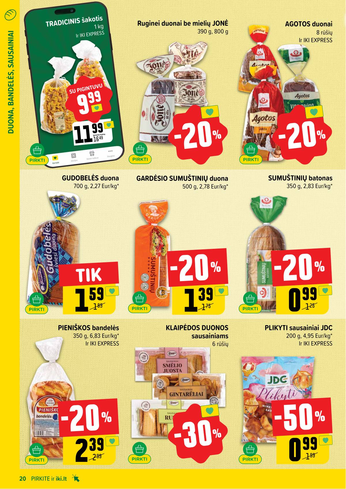 Iki - IKI akcijų leidinys 20 puslapis