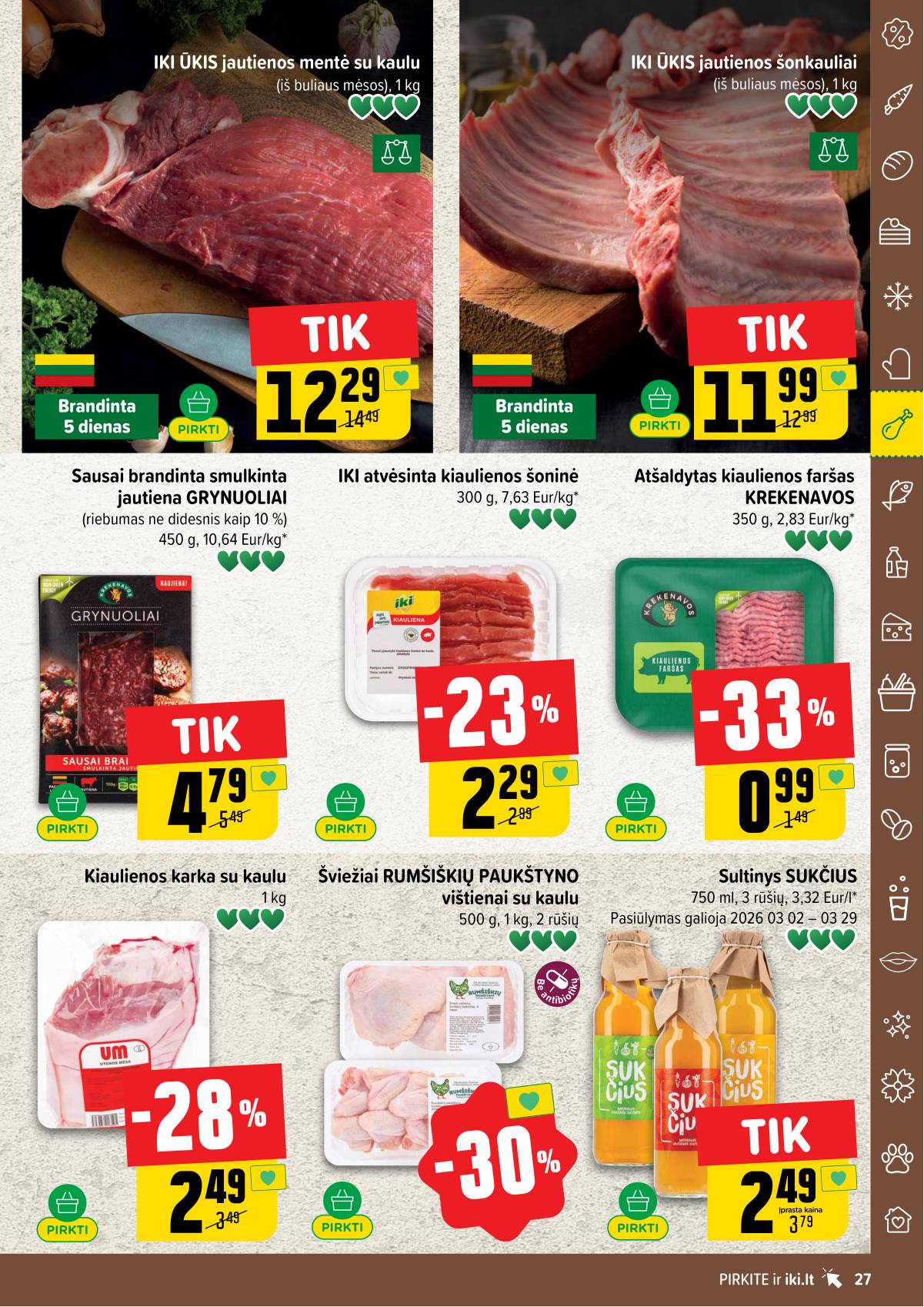 Iki - IKI akcijų leidinys 27 puslapis