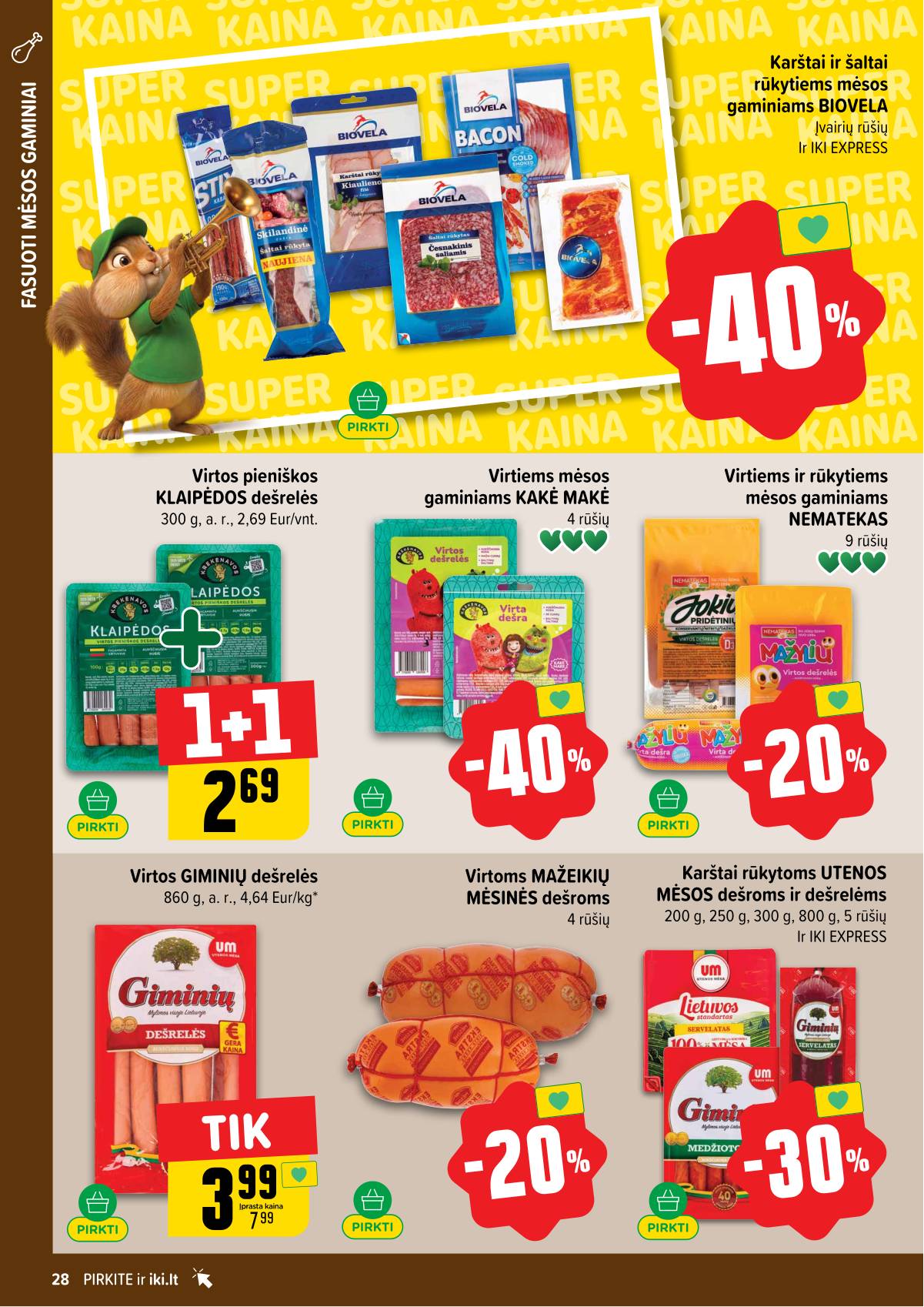 Iki - IKI akcijų leidinys 28 puslapis