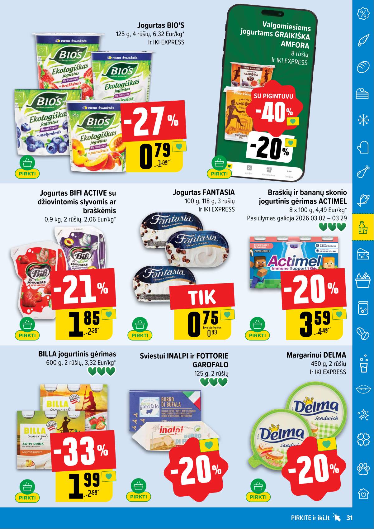 Iki - IKI akcijų leidinys 31 puslapis