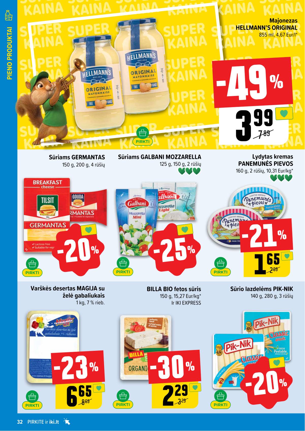 Iki - IKI akcijų leidinys 32 puslapis