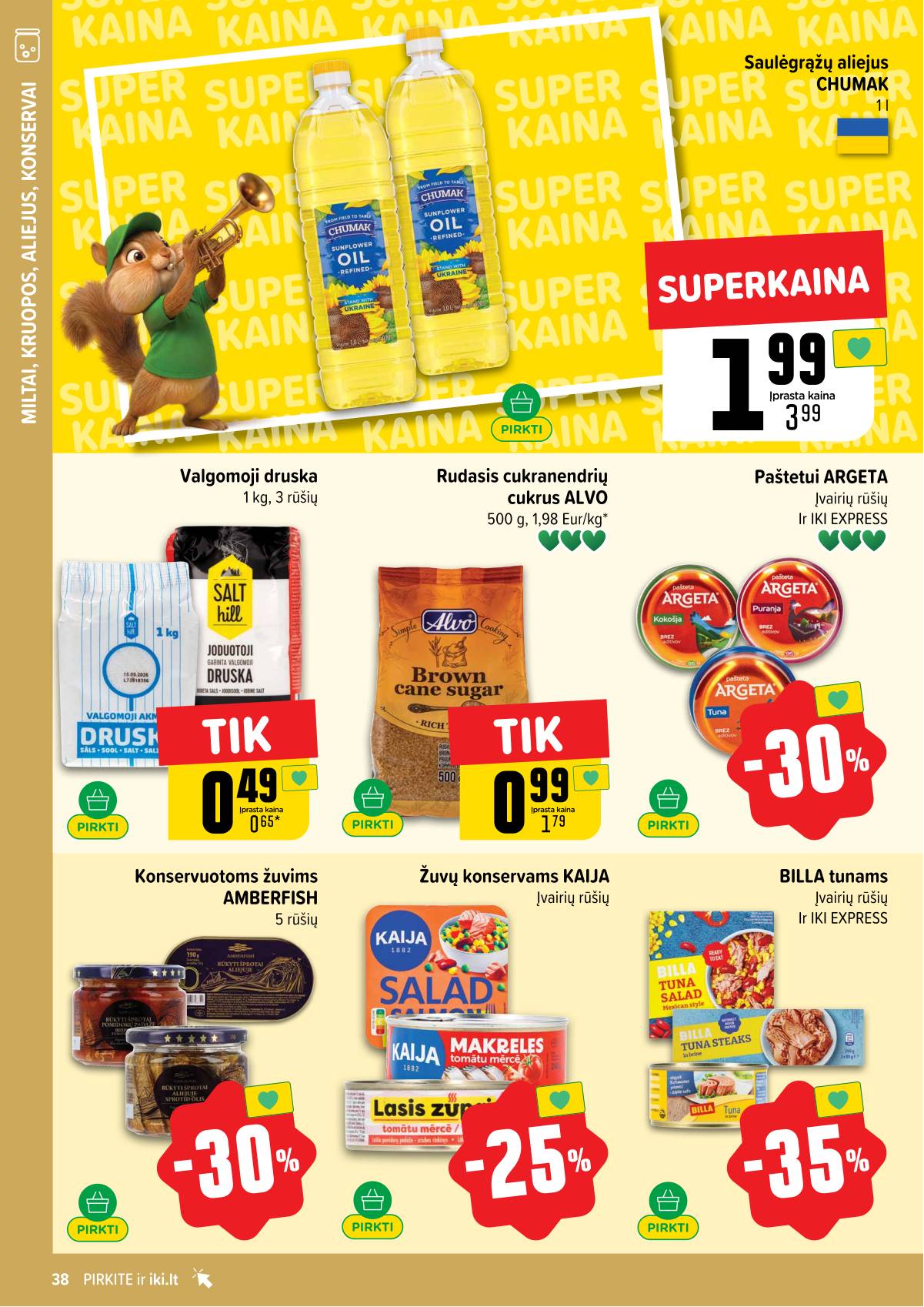 Iki - IKI akcijų leidinys 38 puslapis