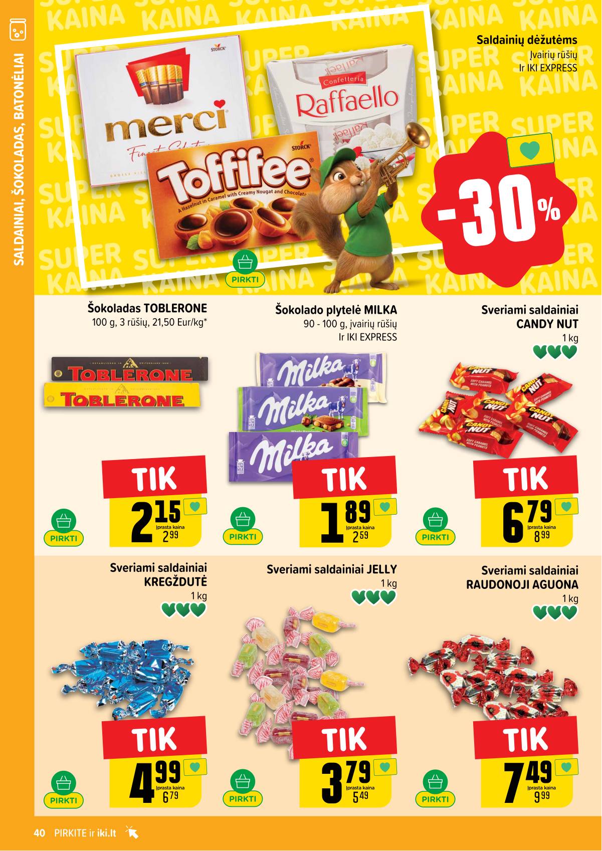 Iki - IKI akcijų leidinys 40 puslapis