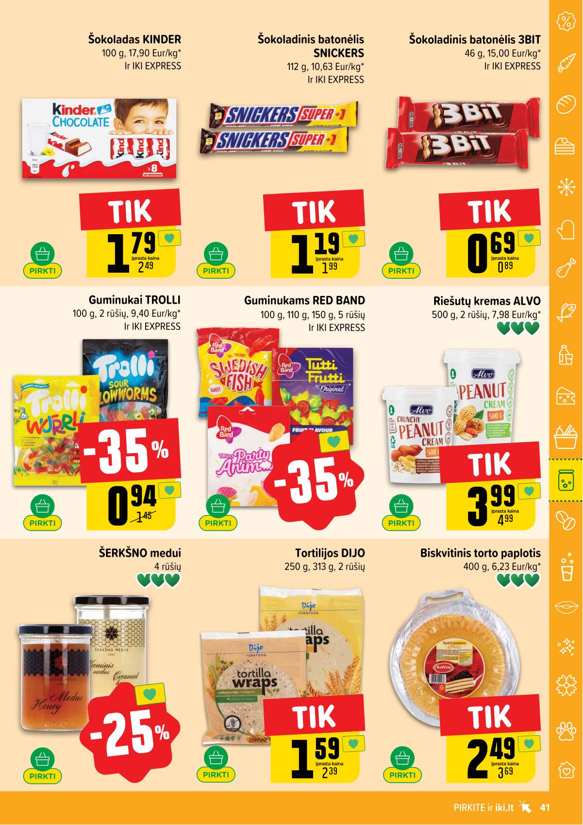 Iki - IKI akcijų leidinys 41 puslapis