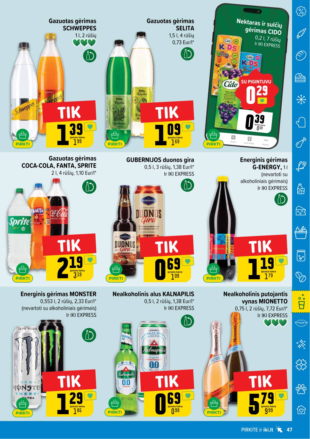 Iki - IKI akcijų leidinys 47 puslapis