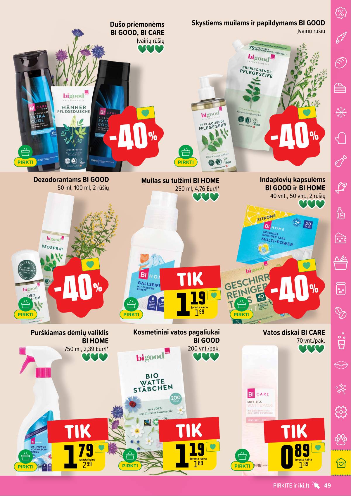 Iki - IKI akcijų leidinys 49 puslapis