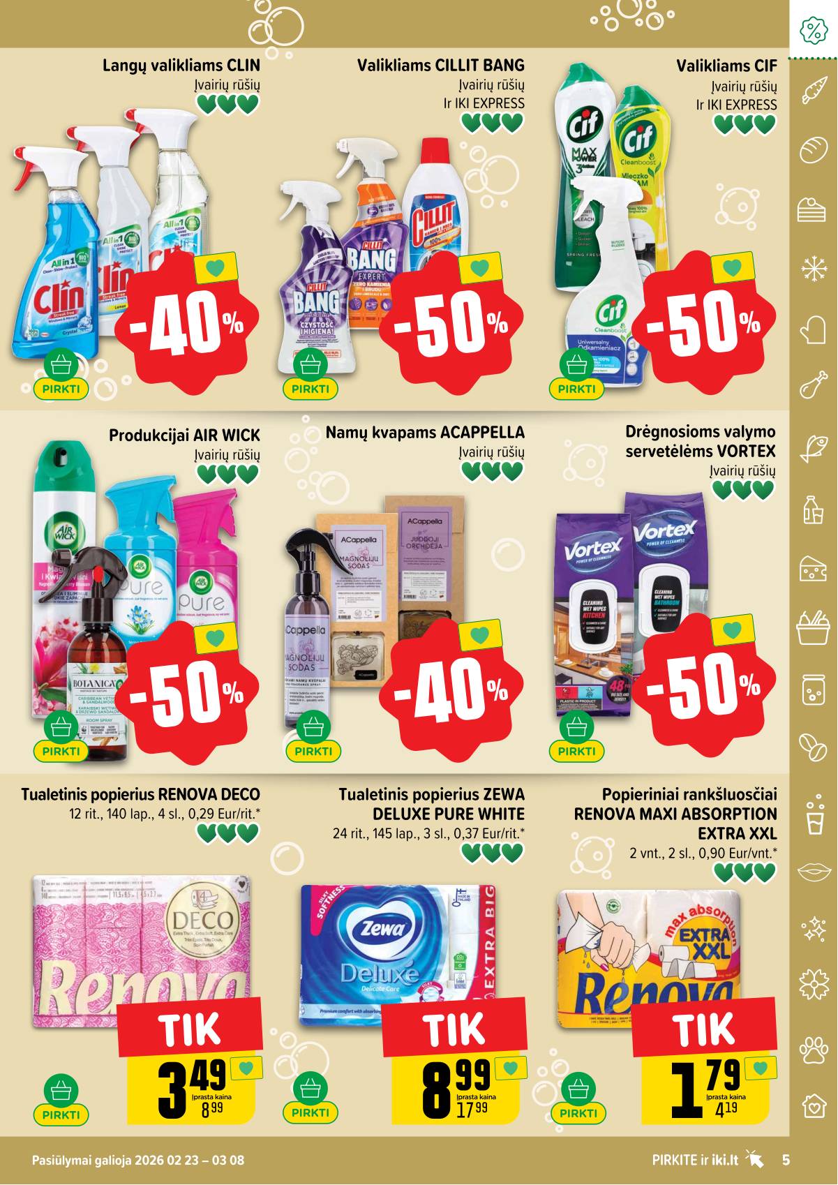 Iki - IKI akcijų leidinys 5 puslapis