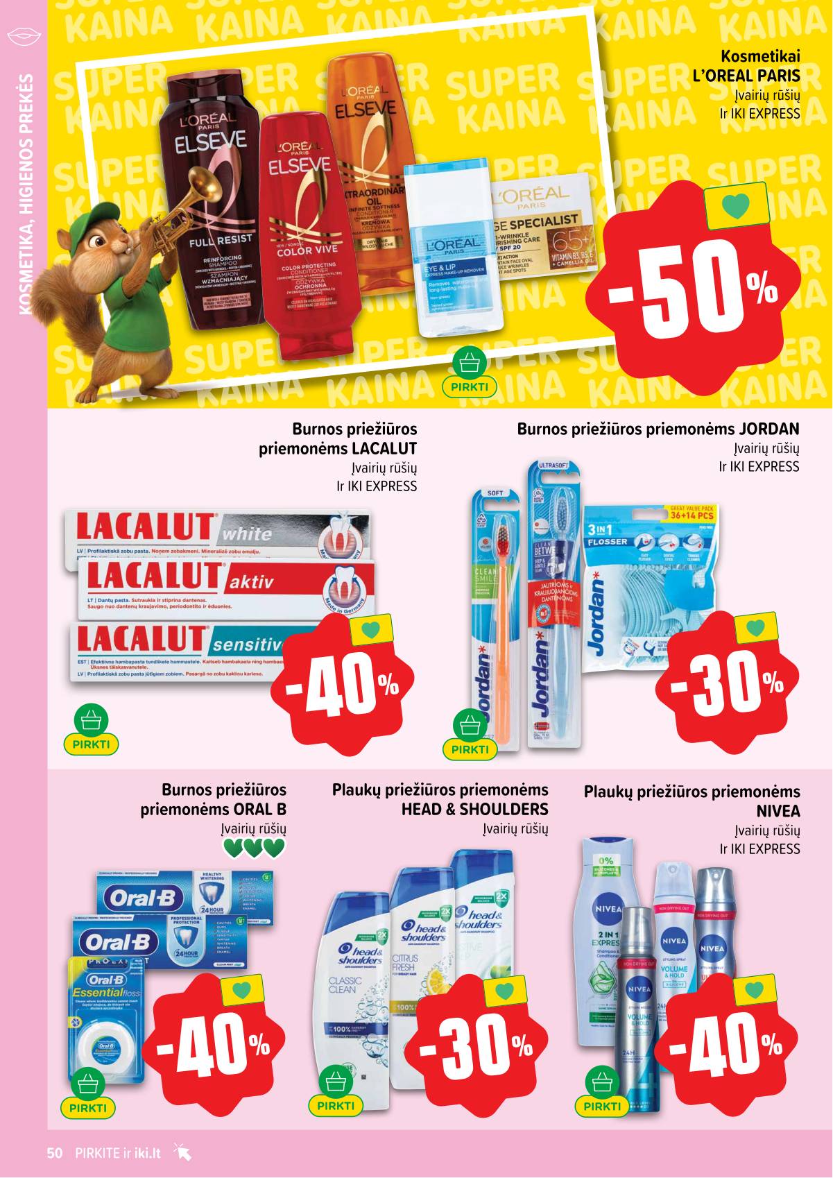 Iki - IKI akcijų leidinys 50 puslapis