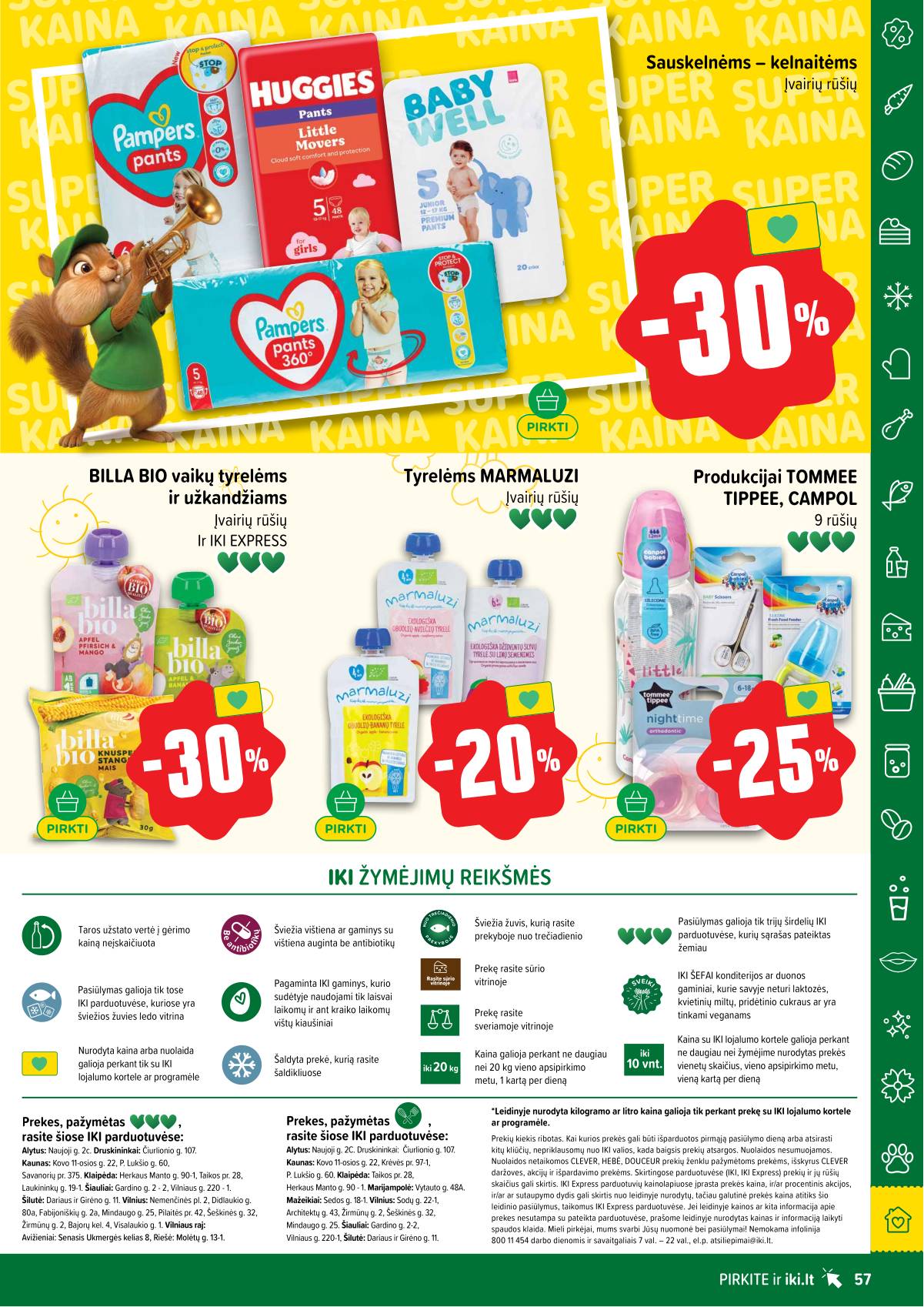 Iki - IKI akcijų leidinys 57 puslapis