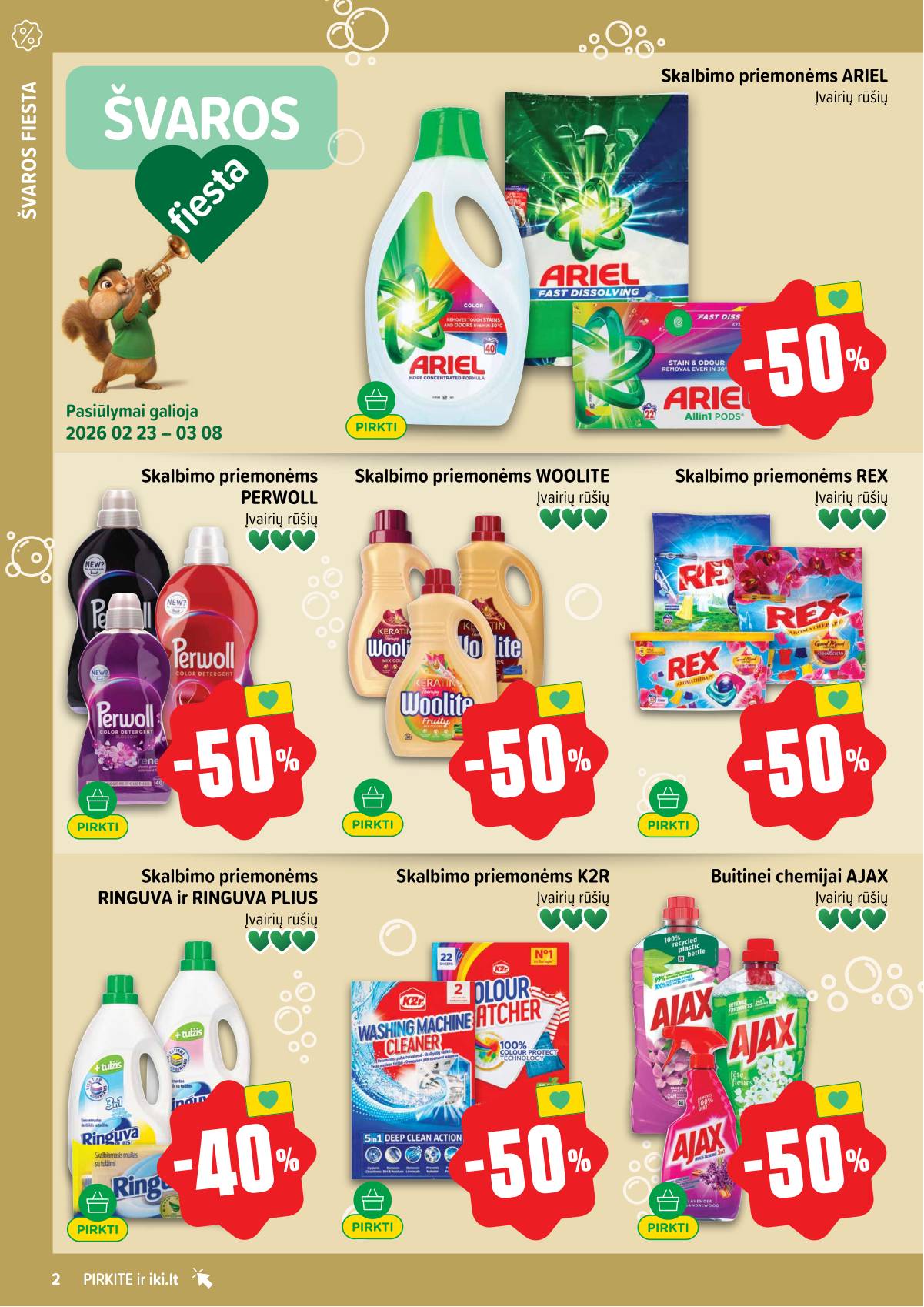 Iki - Švaros fiesta 2 puslapis