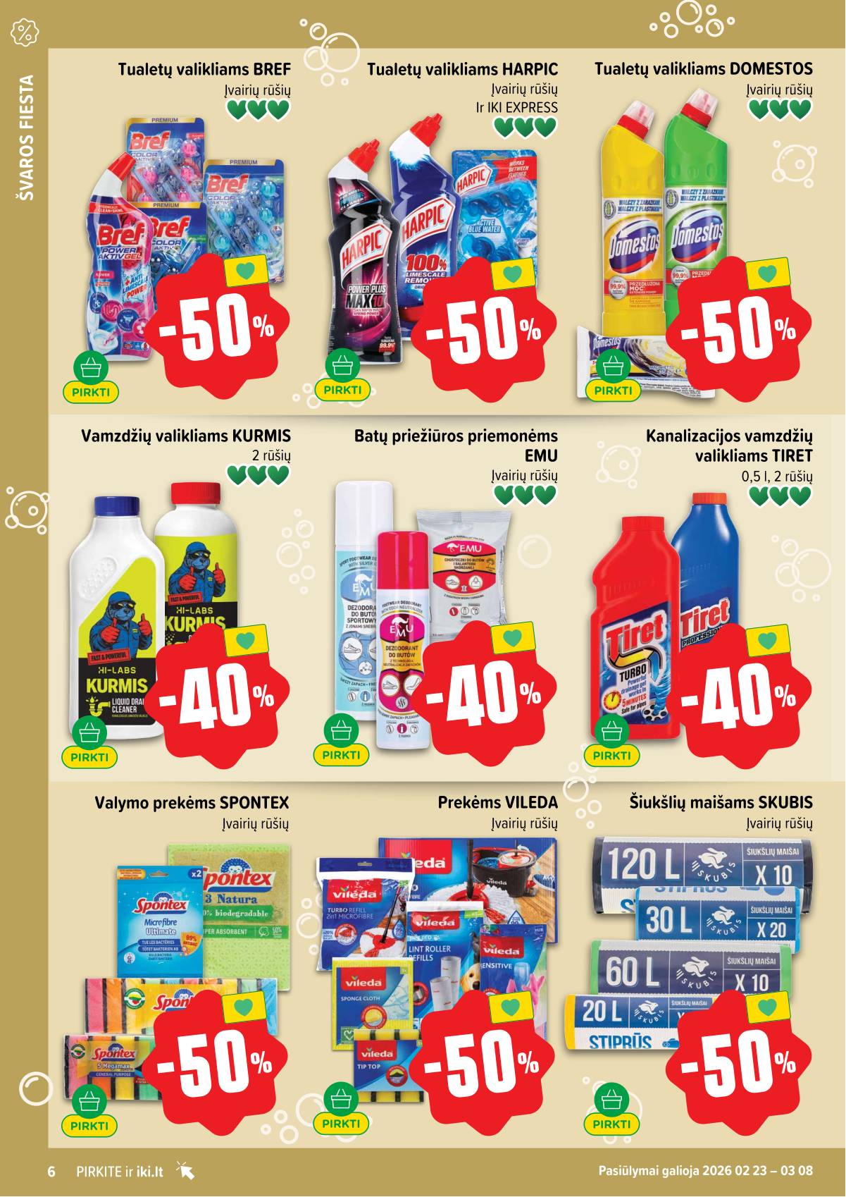 Iki - Švaros fiesta 6 puslapis