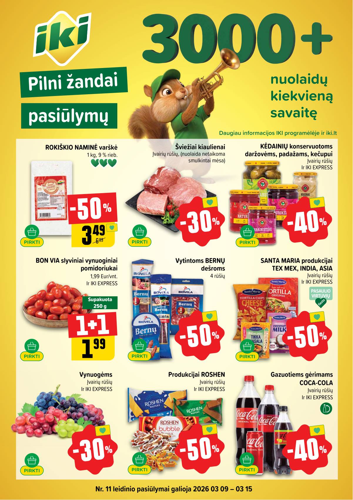 Iki - IKI akcijų leidinys 1 puslapis