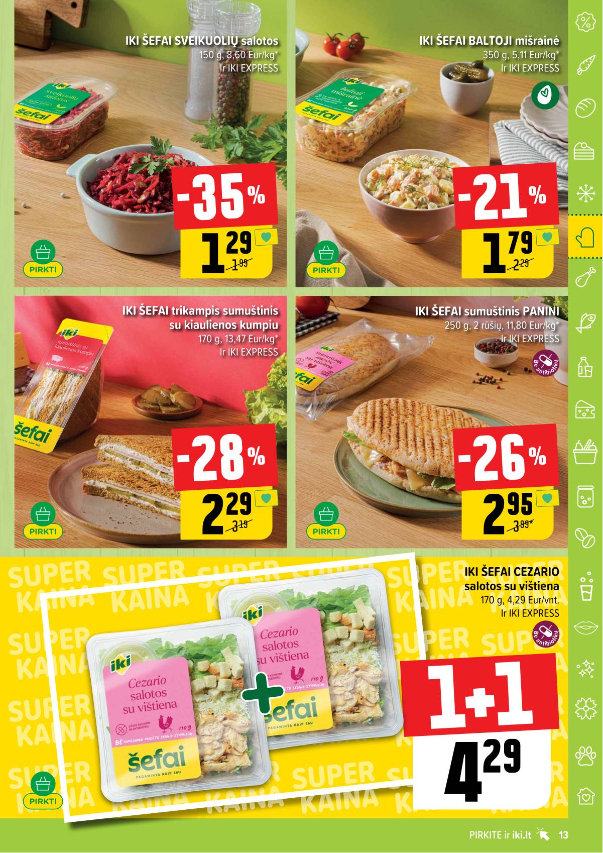 Iki - IKI akcijų leidinys 13 puslapis