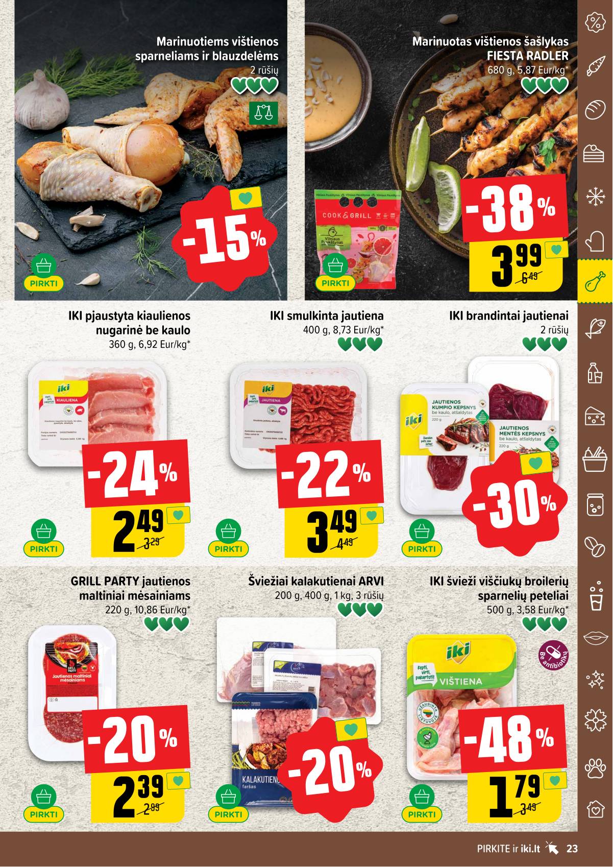 Iki - IKI akcijų leidinys 23 puslapis