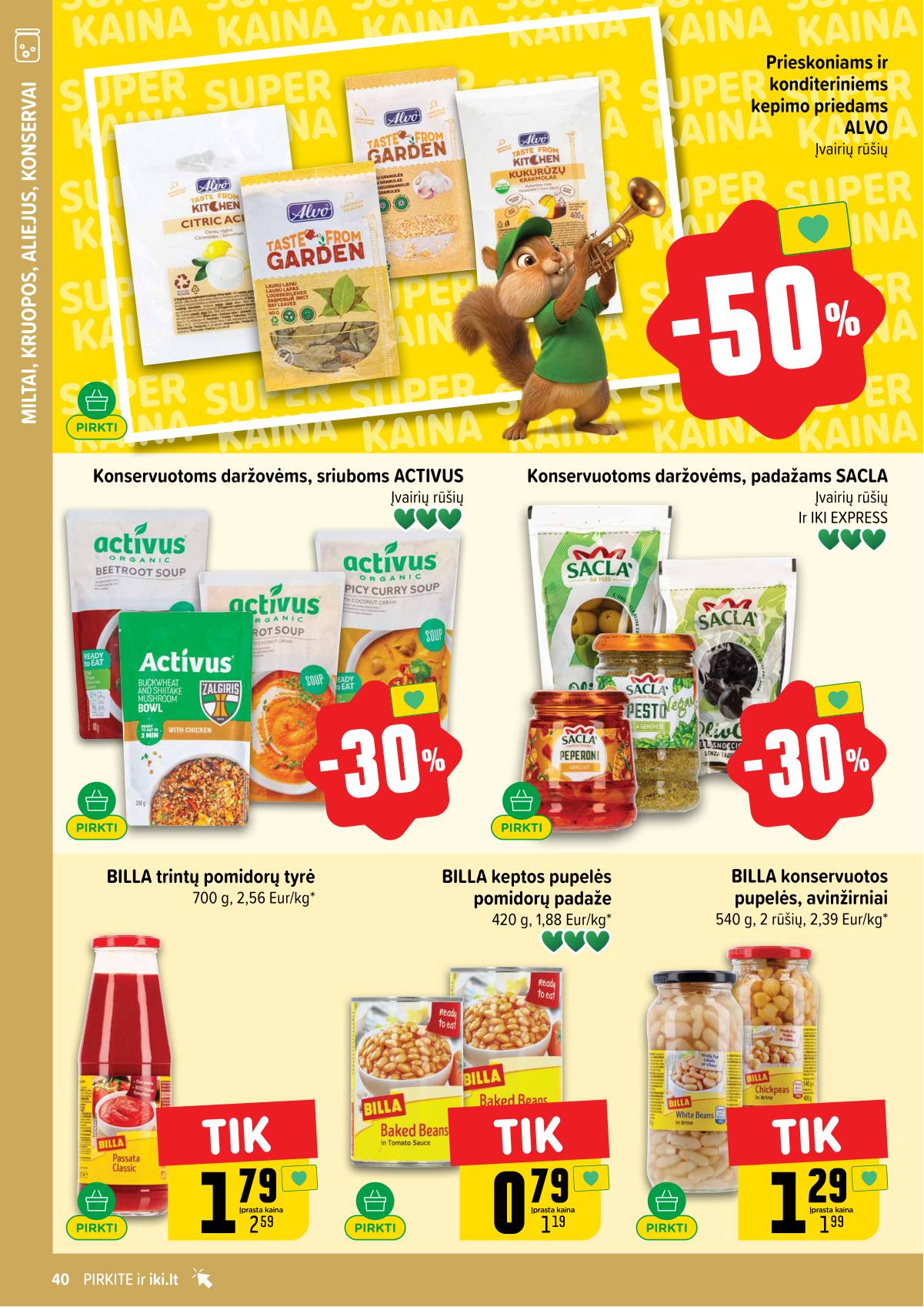 Iki - IKI akcijų leidinys 40 puslapis