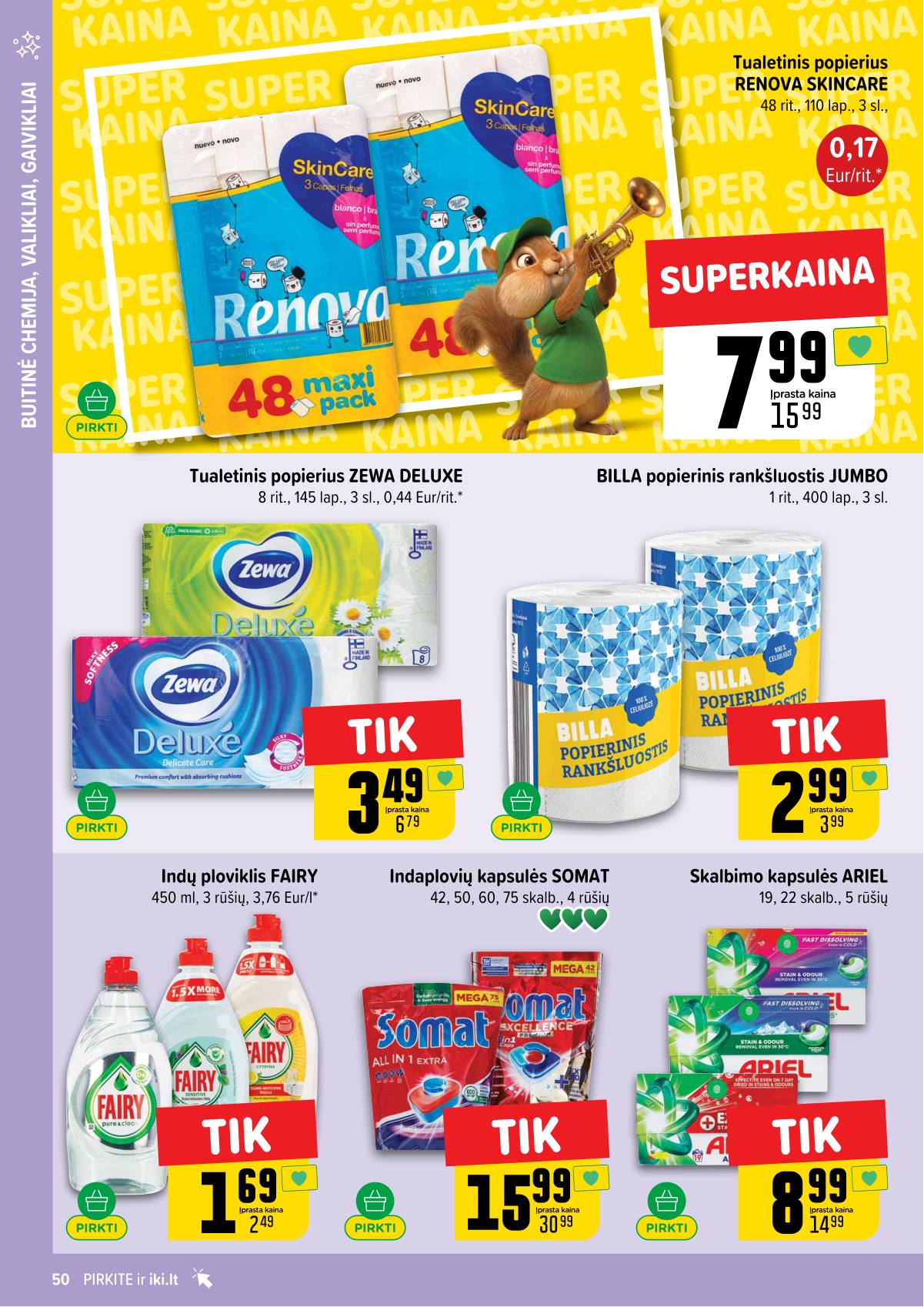 Iki - IKI akcijų leidinys 50 puslapis