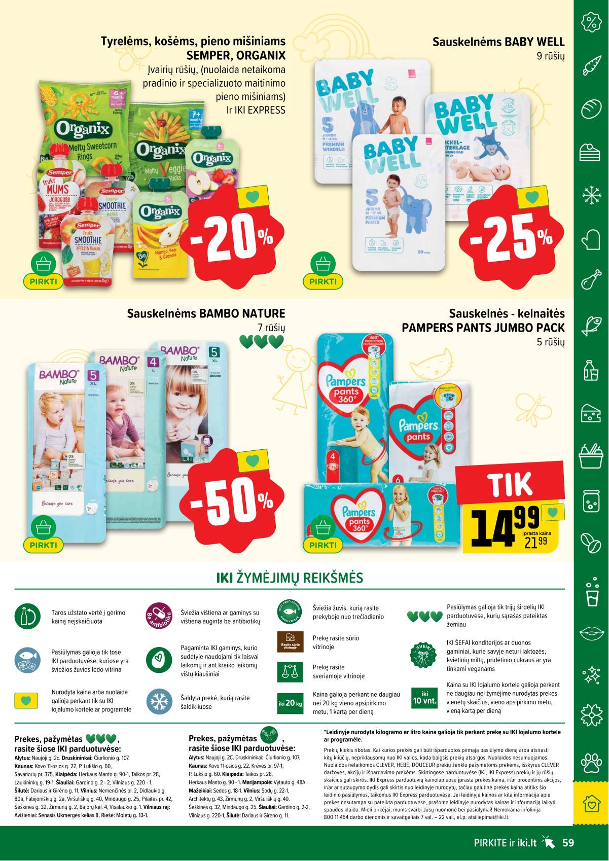 Iki - IKI akcijų leidinys 59 puslapis