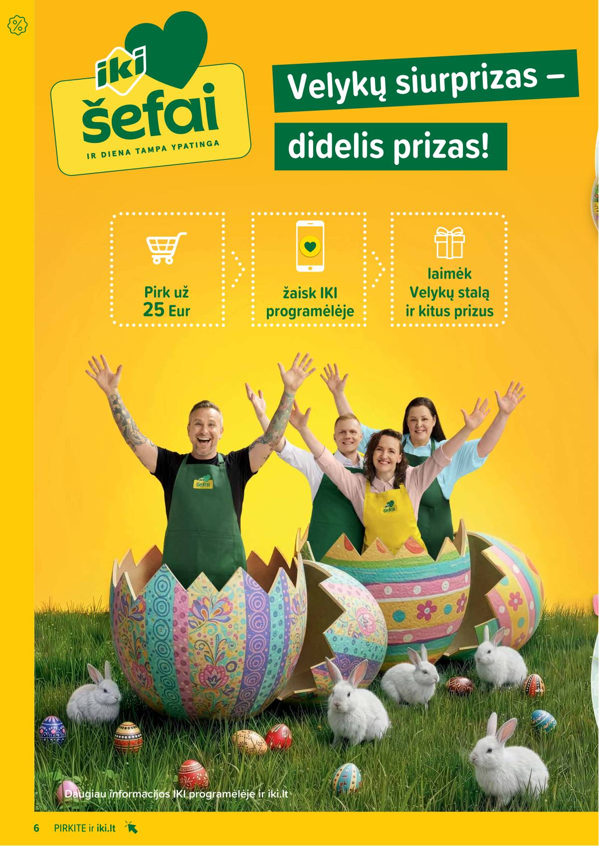 Iki - IKI akcijų leidinys 6 puslapis