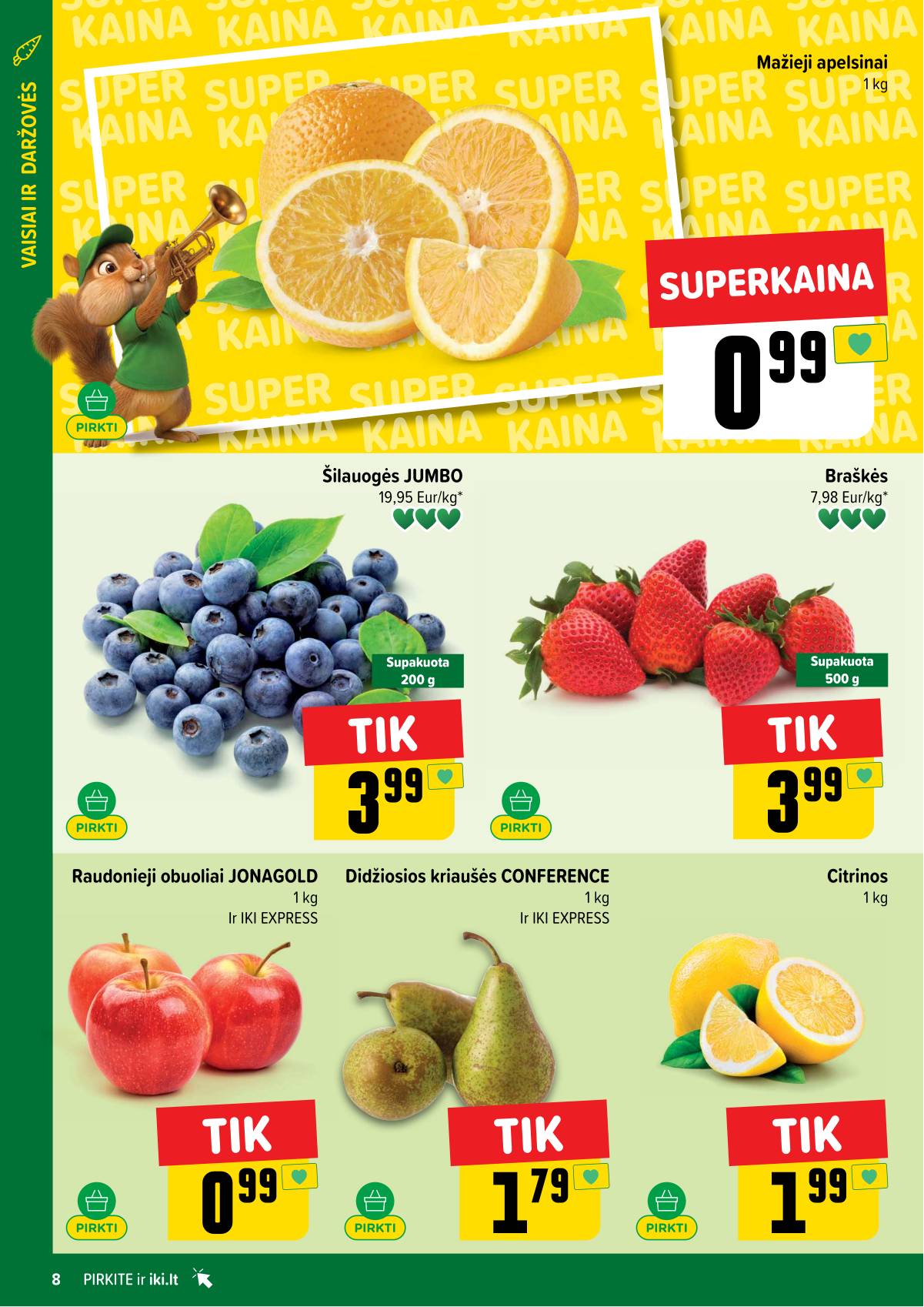 Iki - IKI akcijų leidinys 8 puslapis