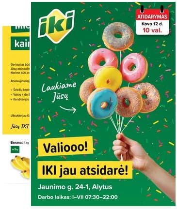 Iki - Specialūs pasiūlymai IKI Vidzgiris parduotuvės klientams 2026-03-12 – 2026-03-15