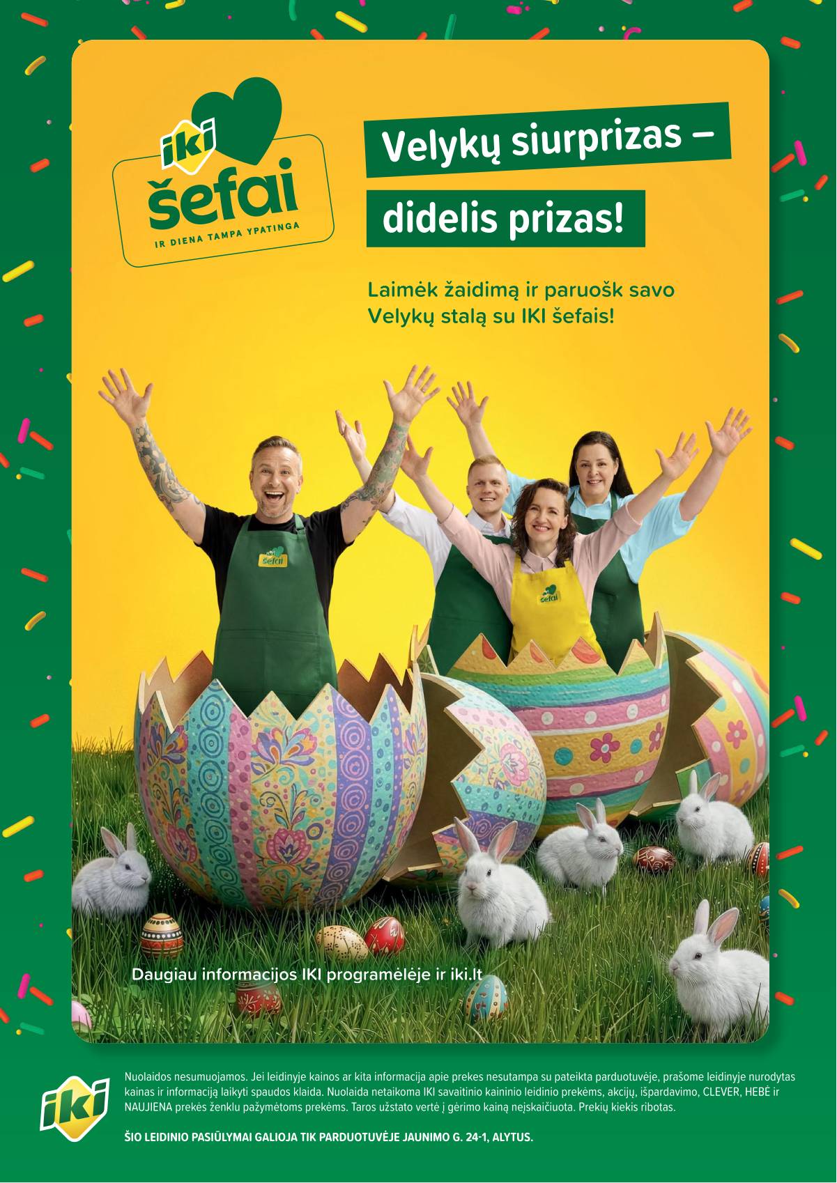 Iki - Specialūs pasiūlymai IKI Vidzgiris parduotuvės klientams 4 puslapis