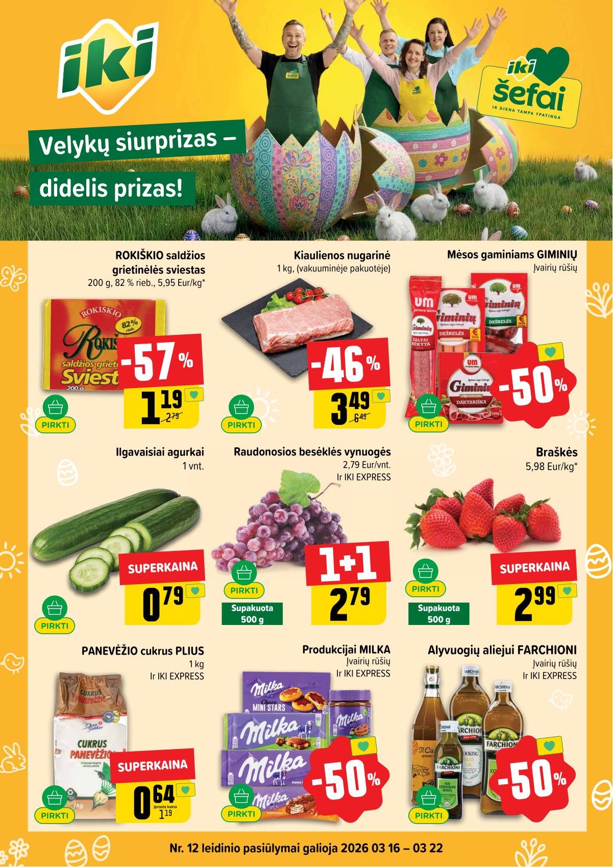 Iki - IKI akcijų leidinys 1 puslapis