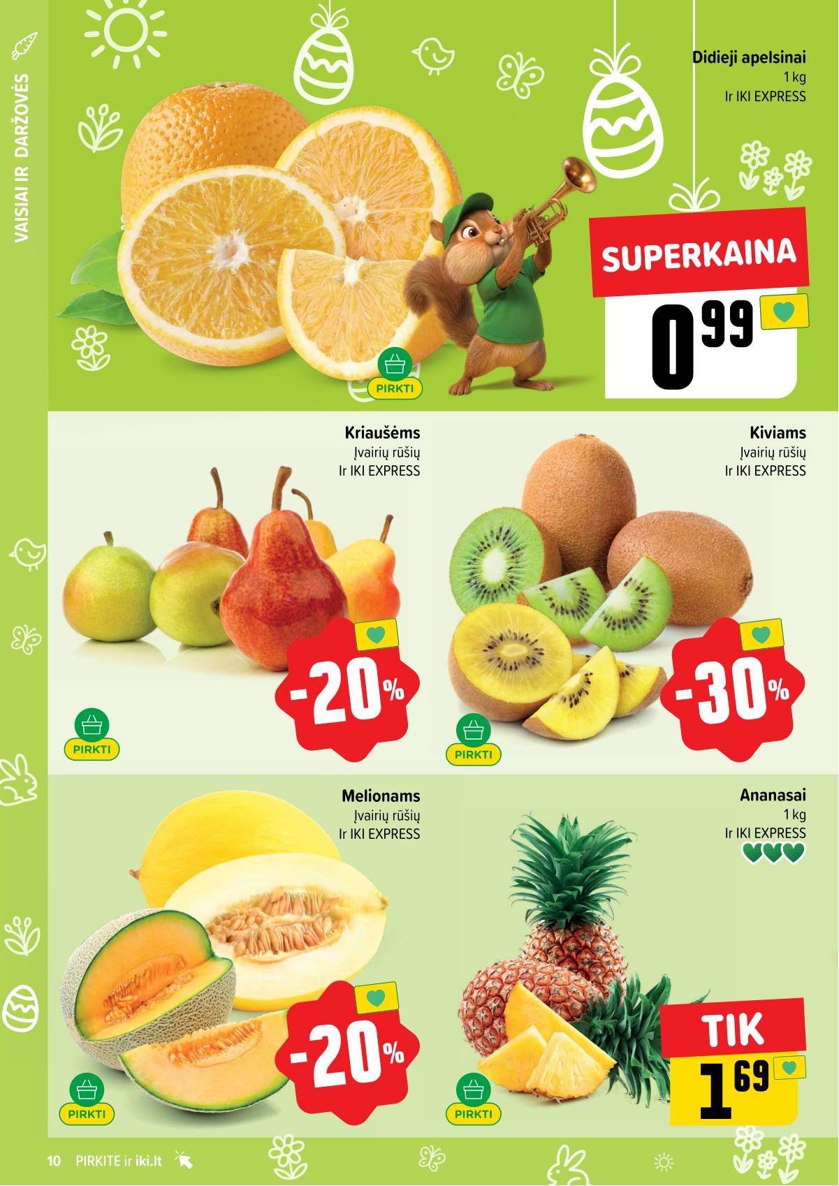 Iki - IKI akcijų leidinys 10 puslapis