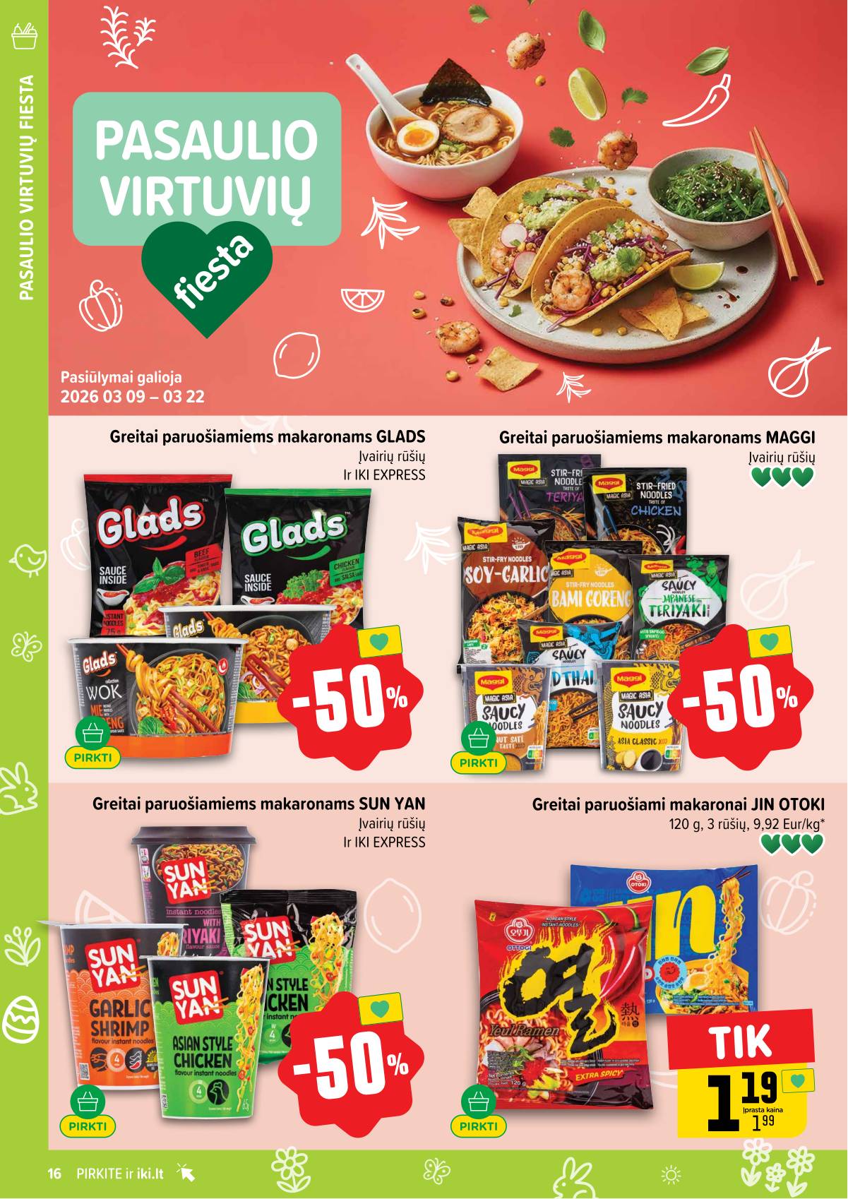 Iki - IKI akcijų leidinys 16 puslapis