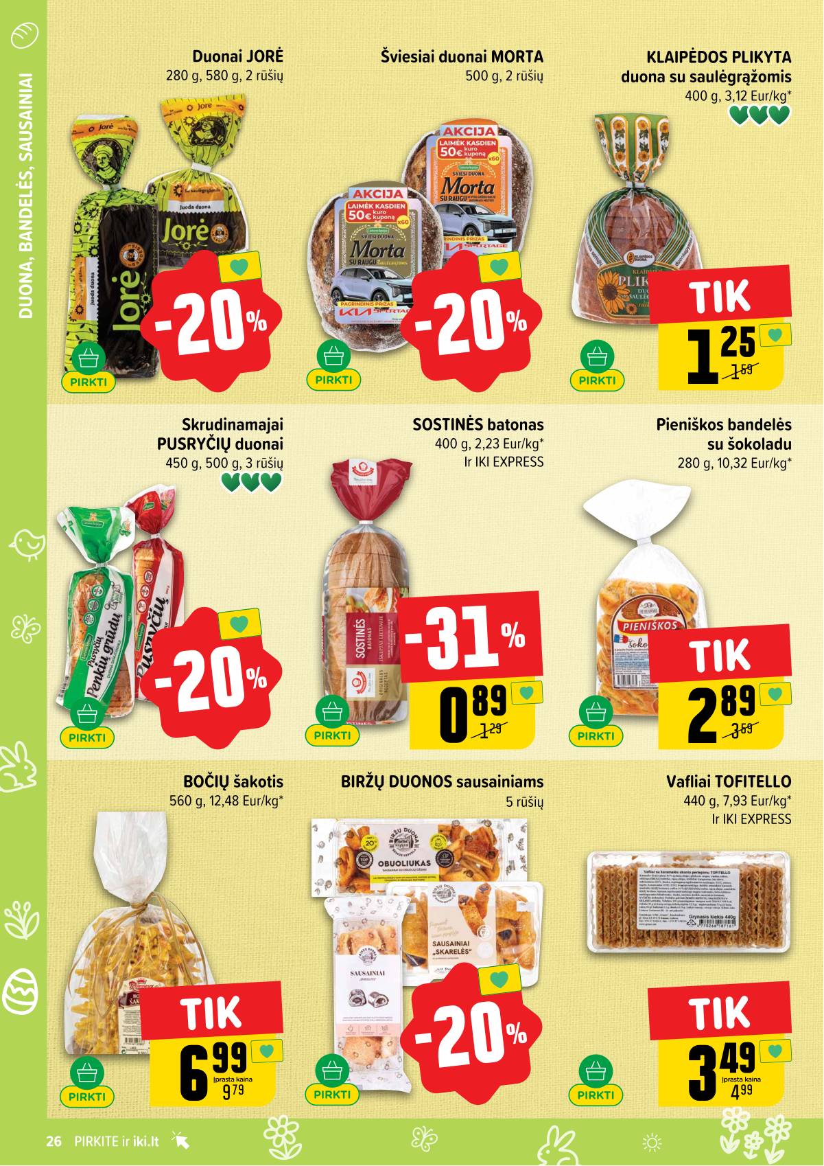 Iki - IKI akcijų leidinys 26 puslapis