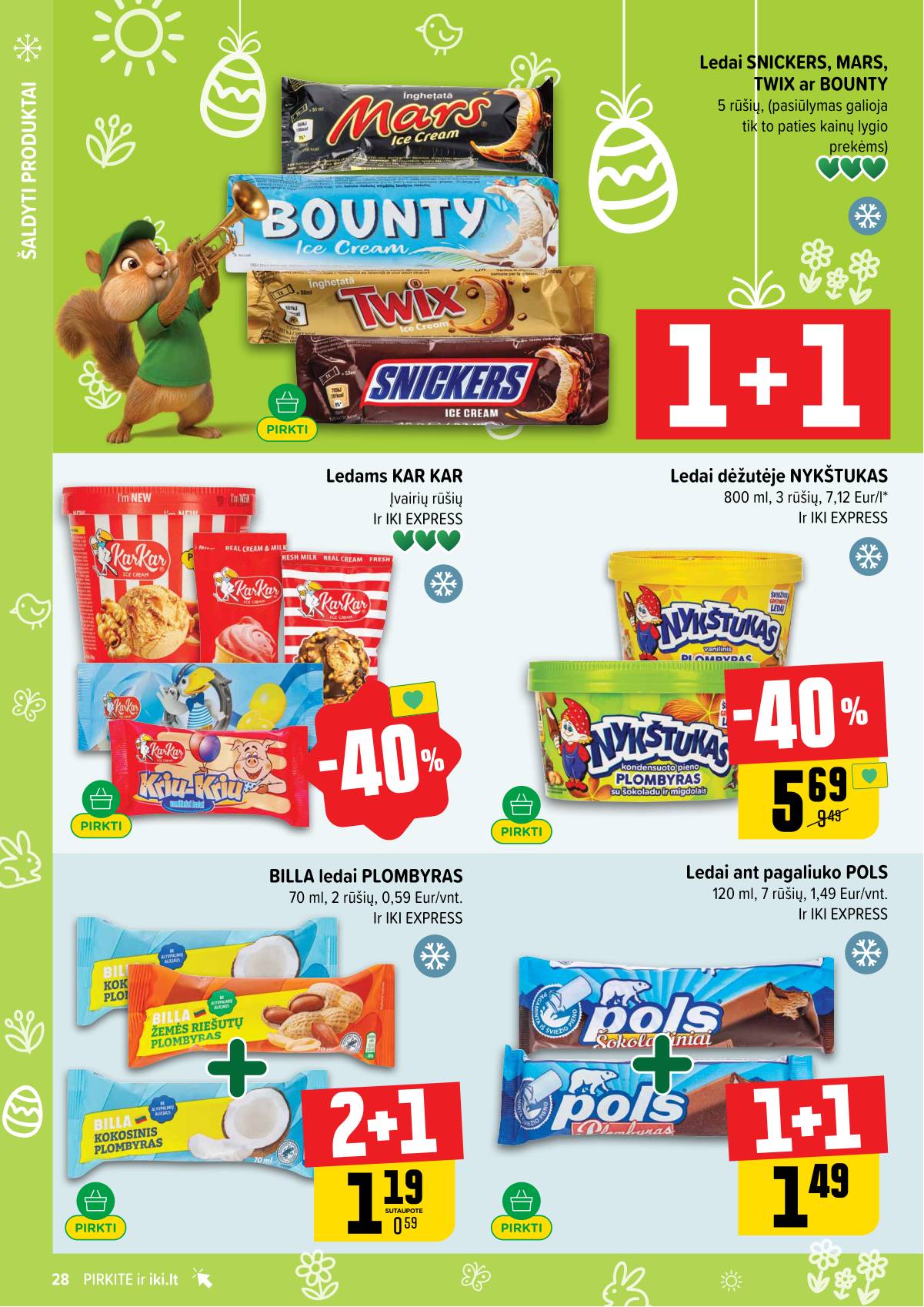 Iki - IKI akcijų leidinys 28 puslapis