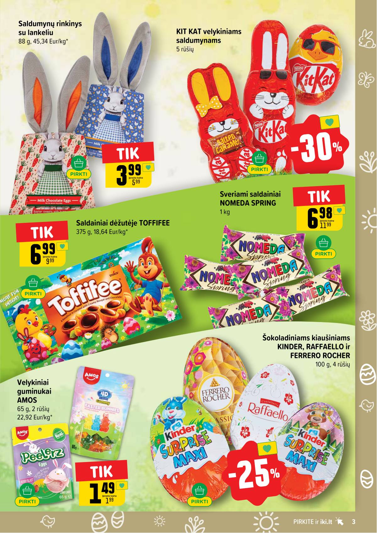 Iki - IKI akcijų leidinys 3 puslapis