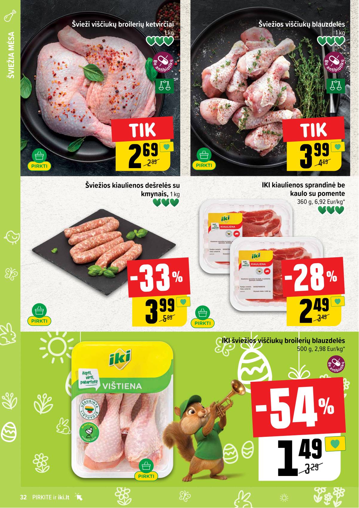 Iki - IKI akcijų leidinys 32 puslapis