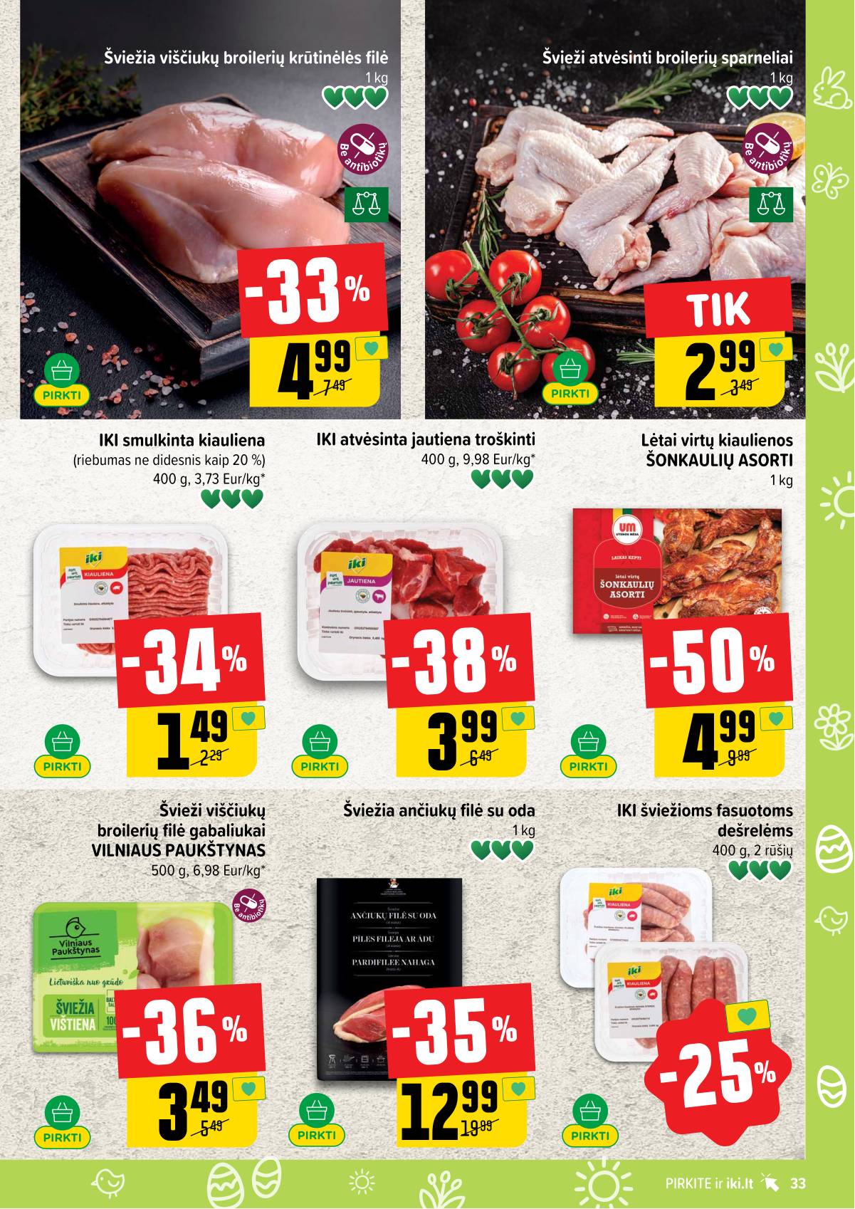 Iki - IKI akcijų leidinys 33 puslapis