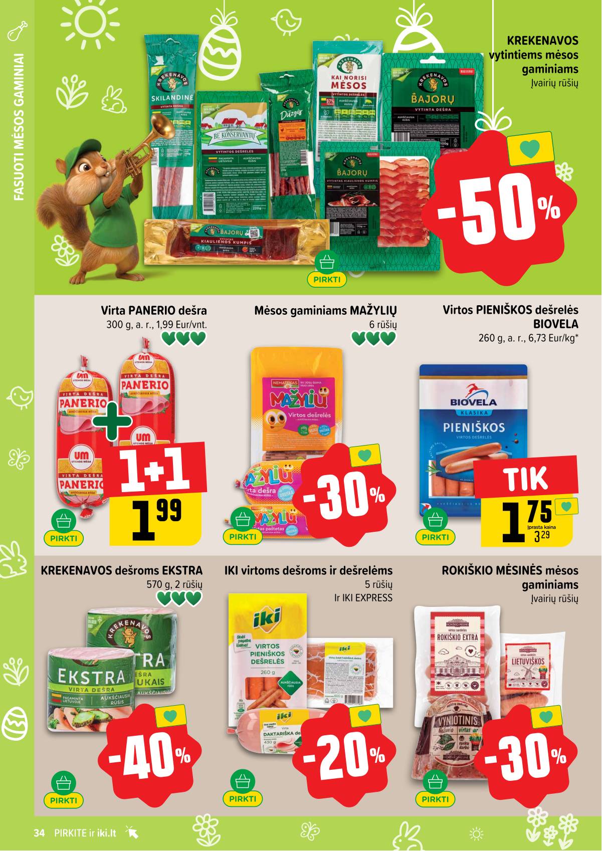 Iki - IKI akcijų leidinys 34 puslapis