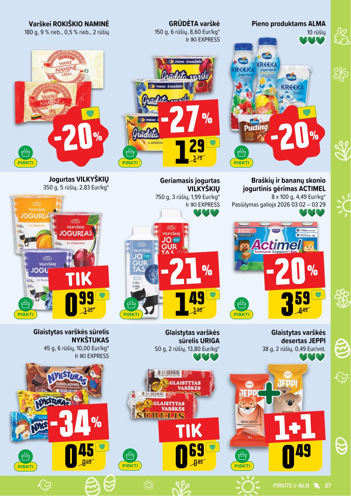 Iki - IKI akcijų leidinys 37 puslapis