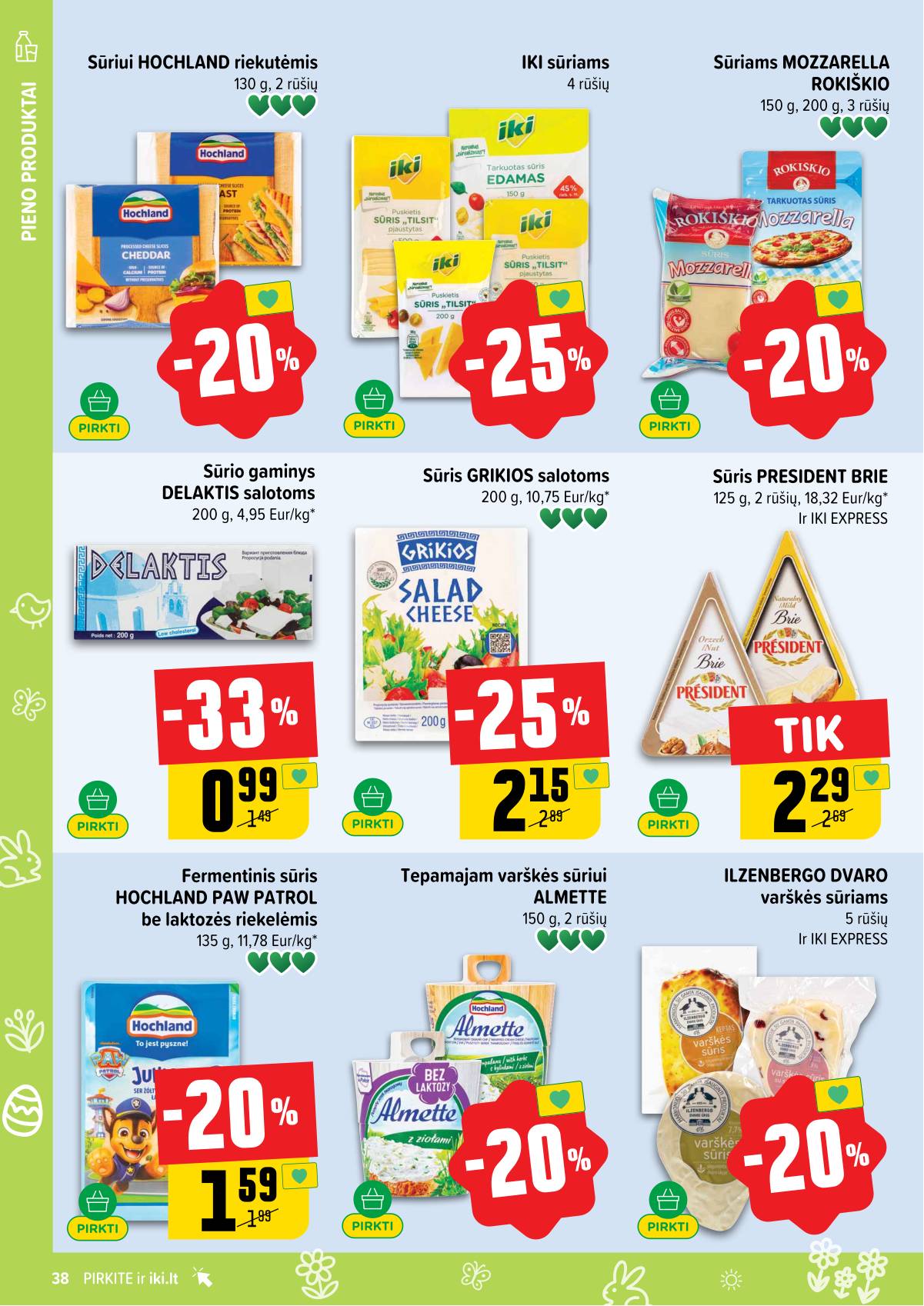 Iki - IKI akcijų leidinys 38 puslapis