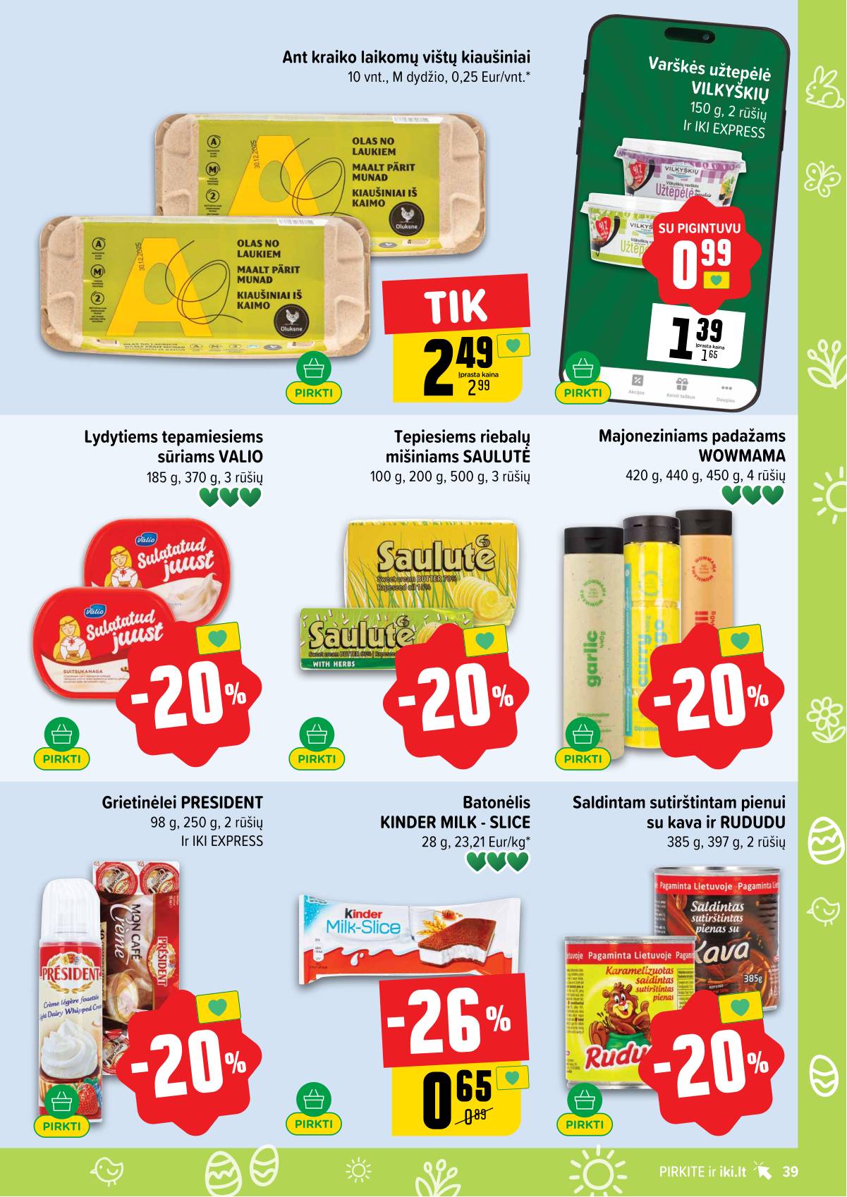 Iki - IKI akcijų leidinys 39 puslapis