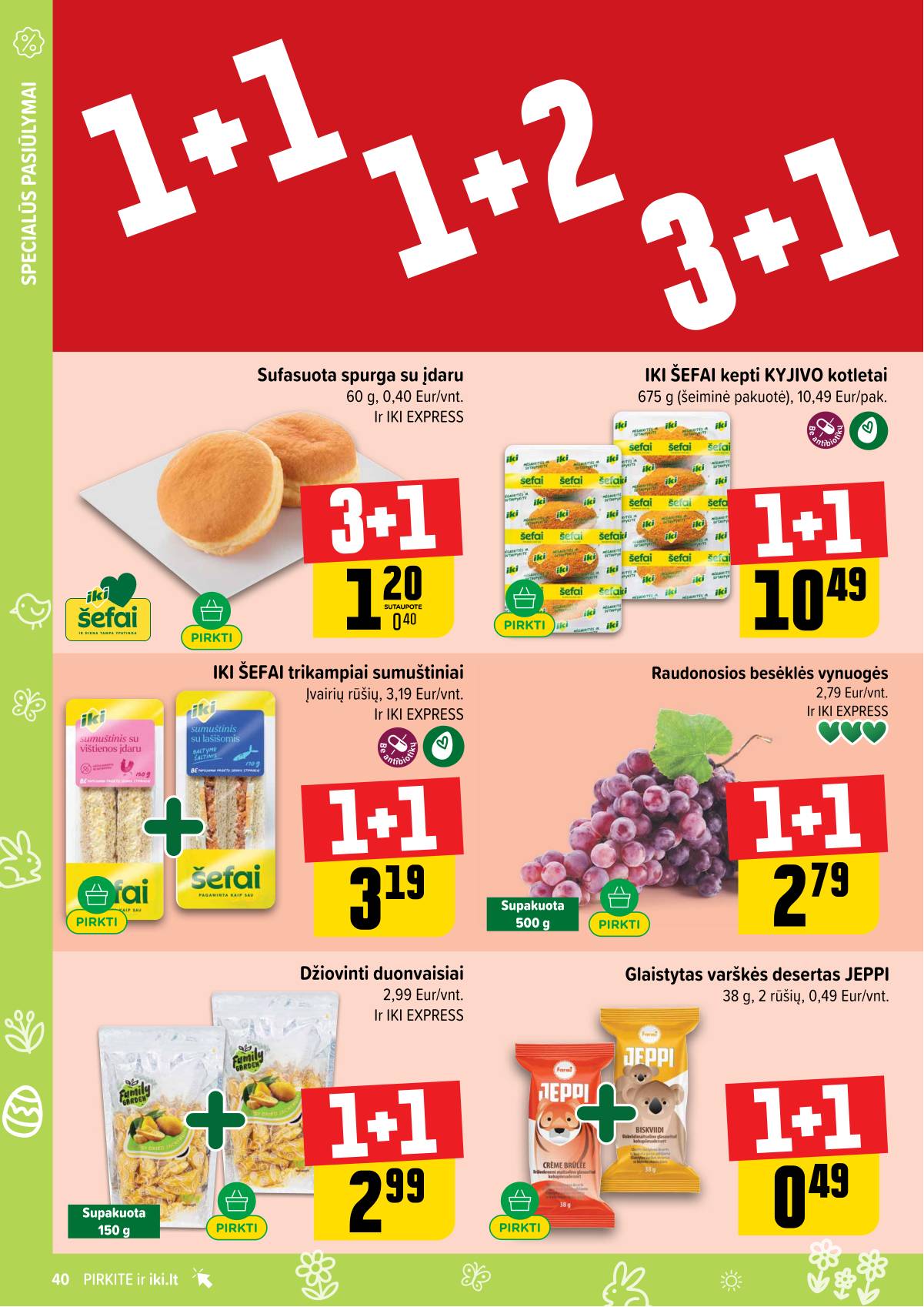 Iki - IKI akcijų leidinys 40 puslapis