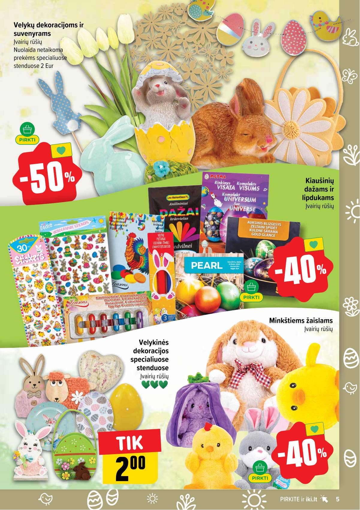 Iki - IKI akcijų leidinys 5 puslapis