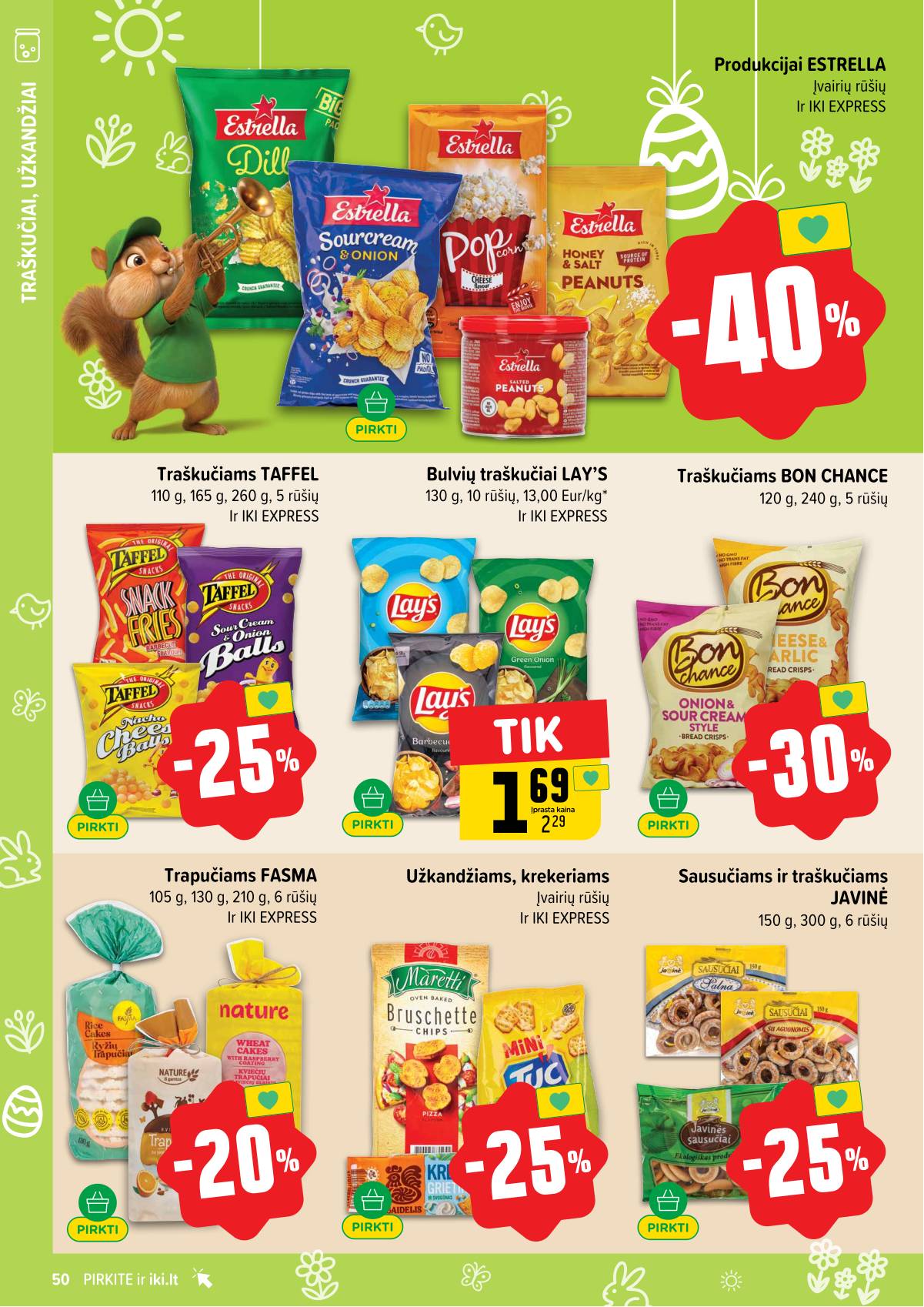 Iki - IKI akcijų leidinys 50 puslapis