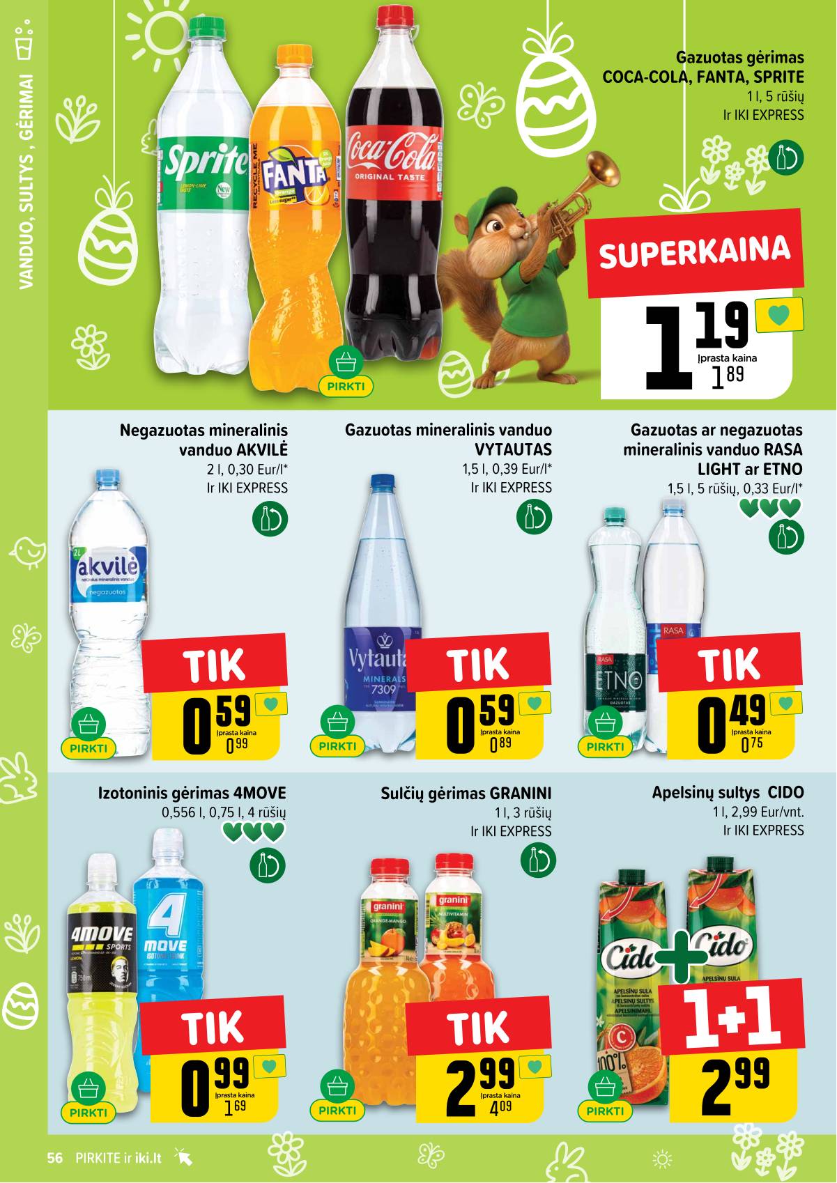 Iki - IKI akcijų leidinys 56 puslapis