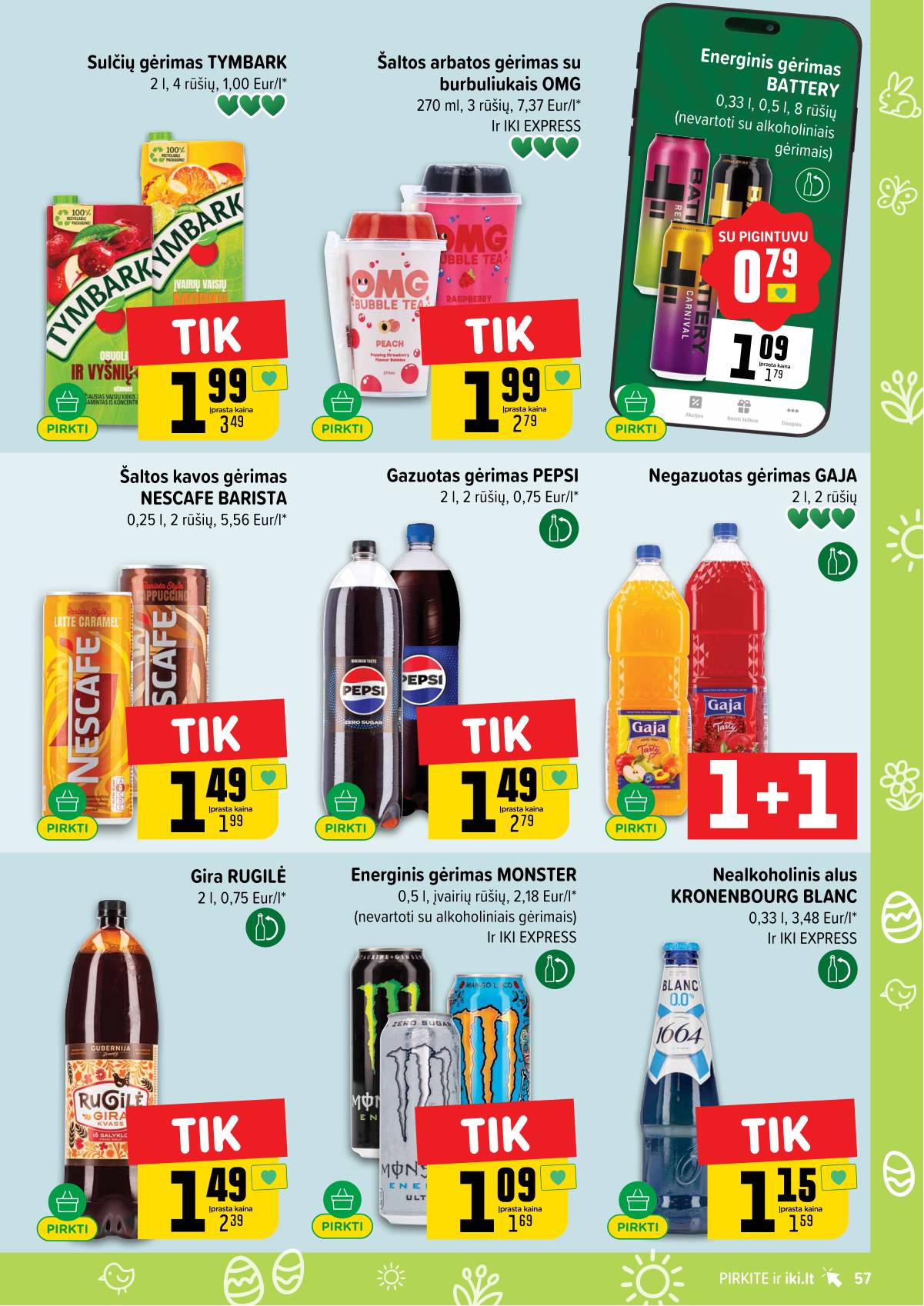 Iki - IKI akcijų leidinys 57 puslapis