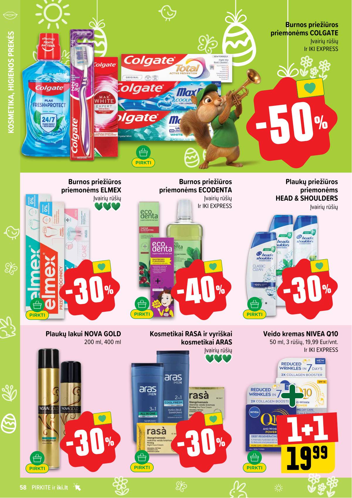 Iki - IKI akcijų leidinys 58 puslapis